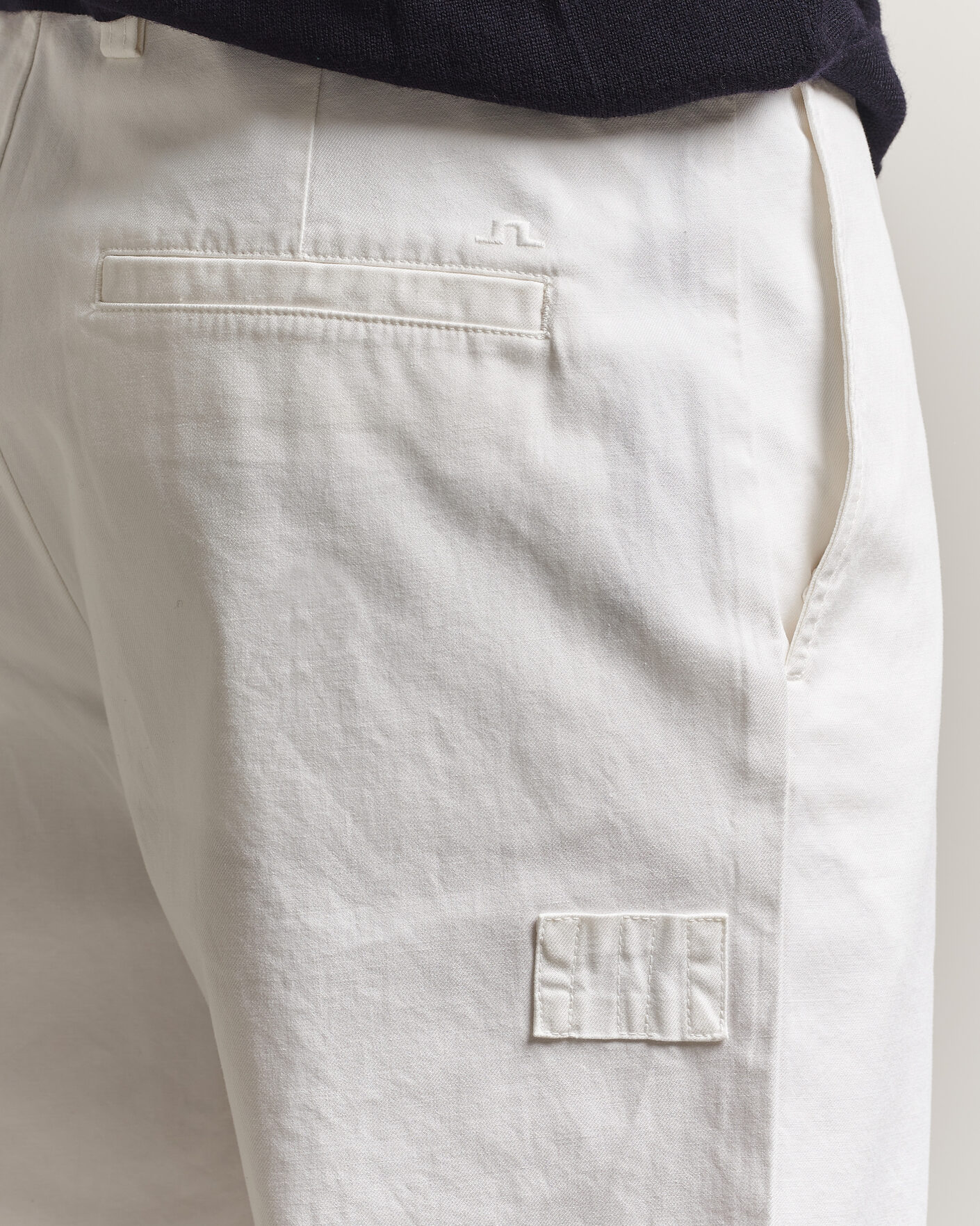 Mies | Housut | J.Lindeberg | Devyn Cotton Twill Pants White