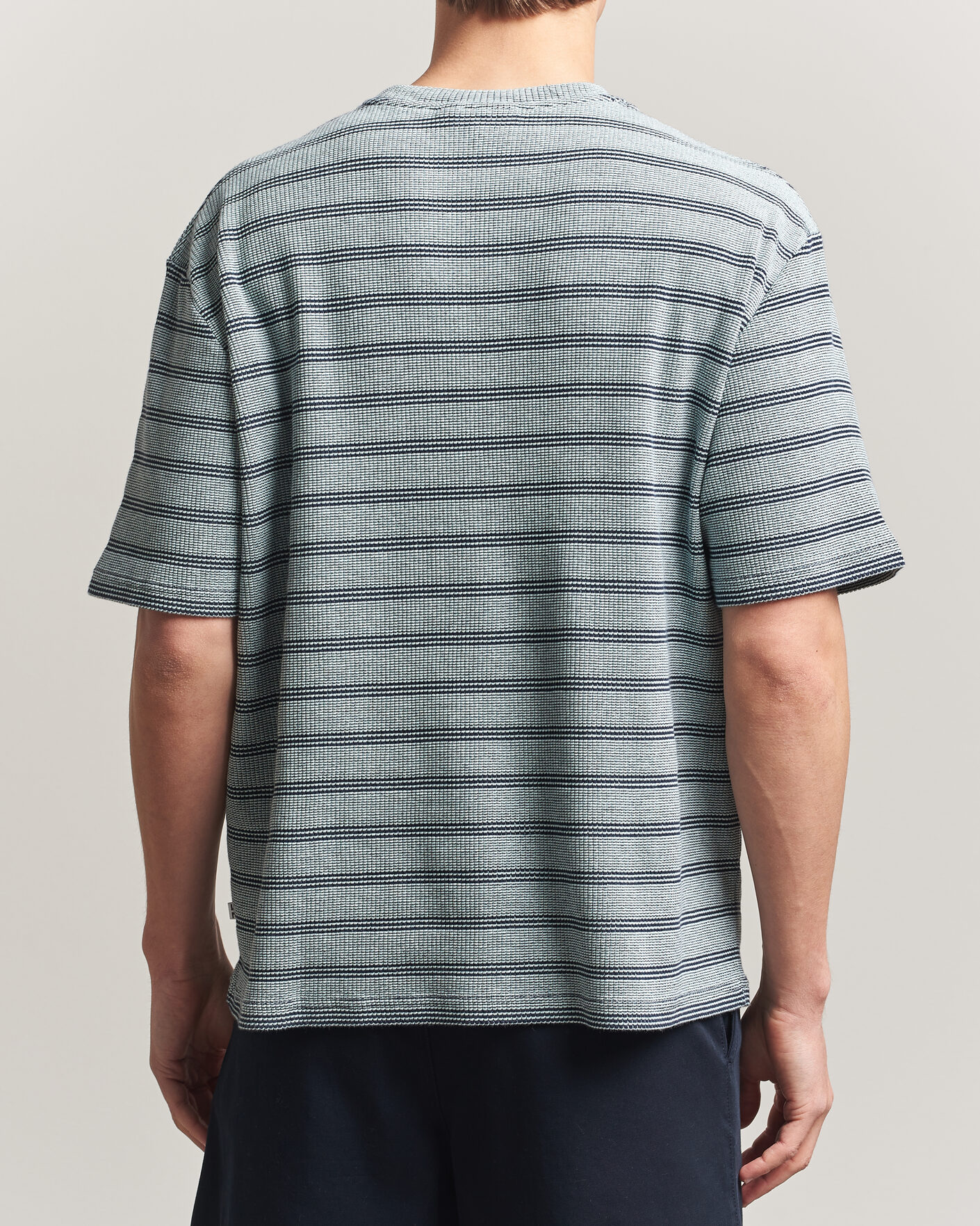 Mies | T-paidat | J.Lindeberg | Jose Jacquard T-Shirt Estate Blue