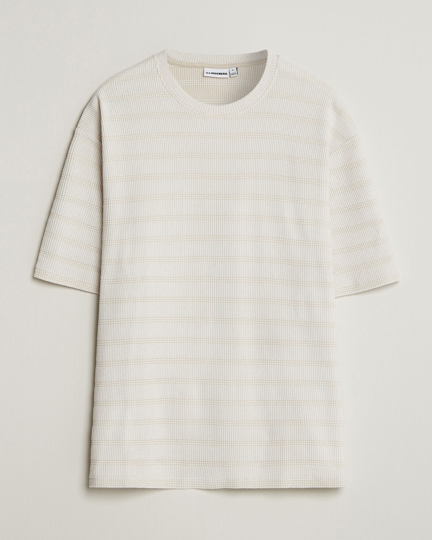 Mies | T-paidat | J.Lindeberg | Jose Jacquard T-Shirt Moonbeam