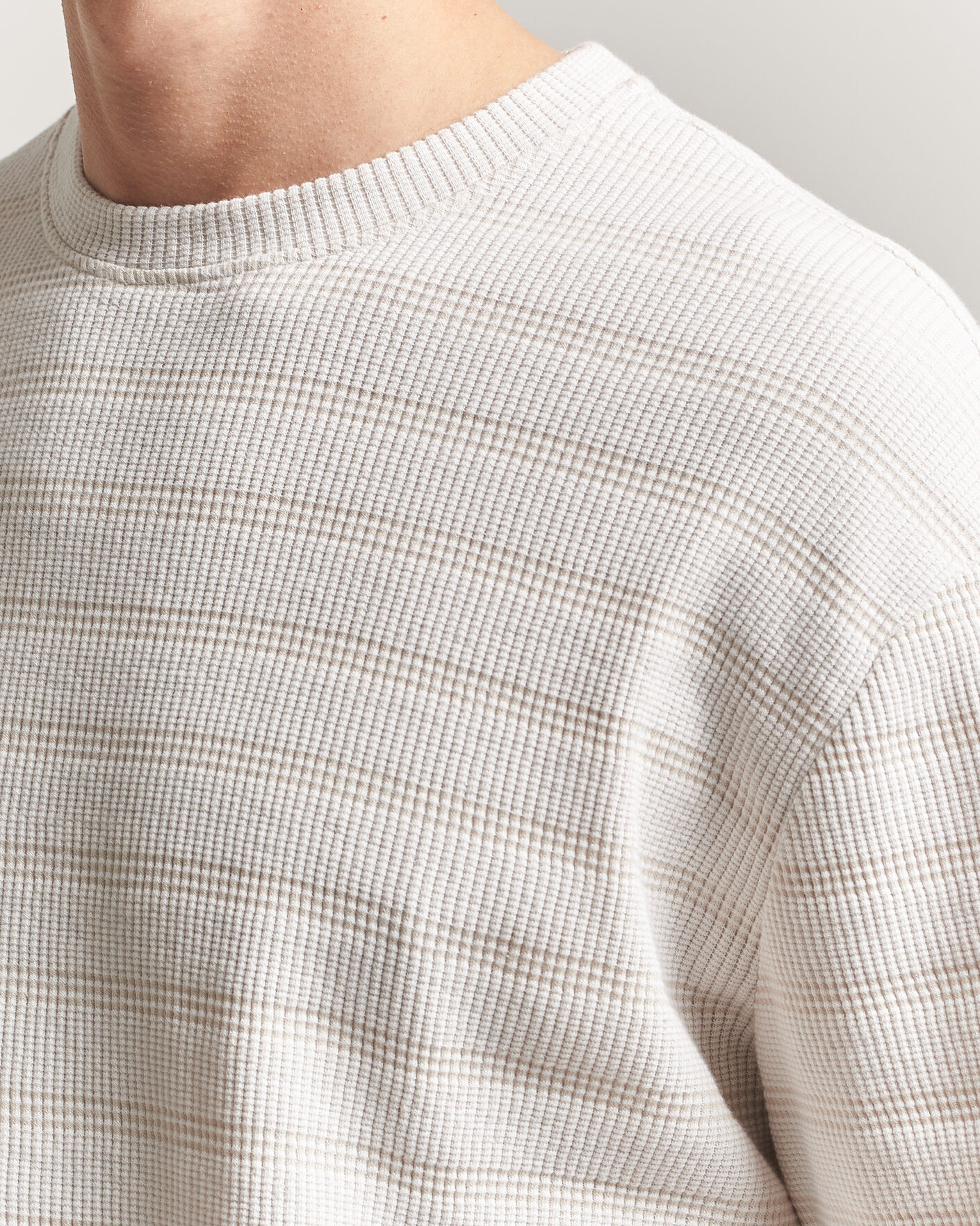 Mies | T-paidat | J.Lindeberg | Jose Jacquard T-Shirt Moonbeam