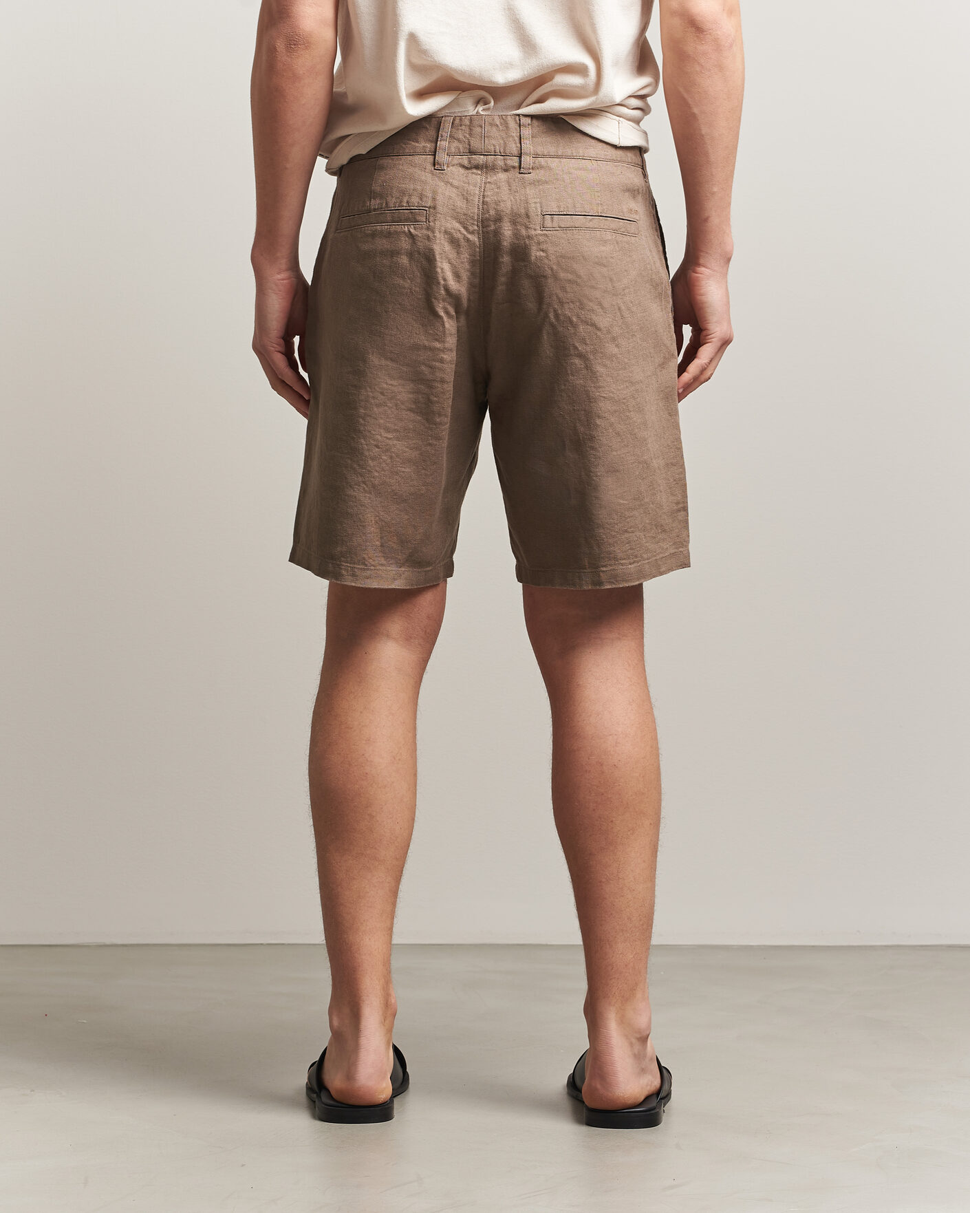 Mies | Shortsit | NN07 | Aden Linen Shorts Clay Mirage