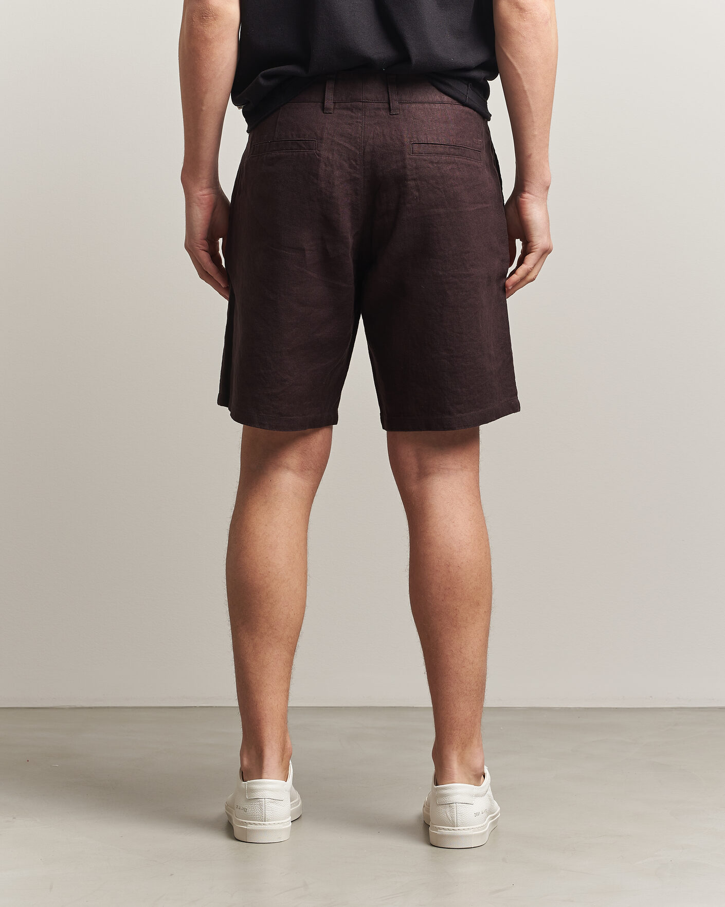 Mies | Shortsit | NN07 | Aden Linen Shorts Dusky Port