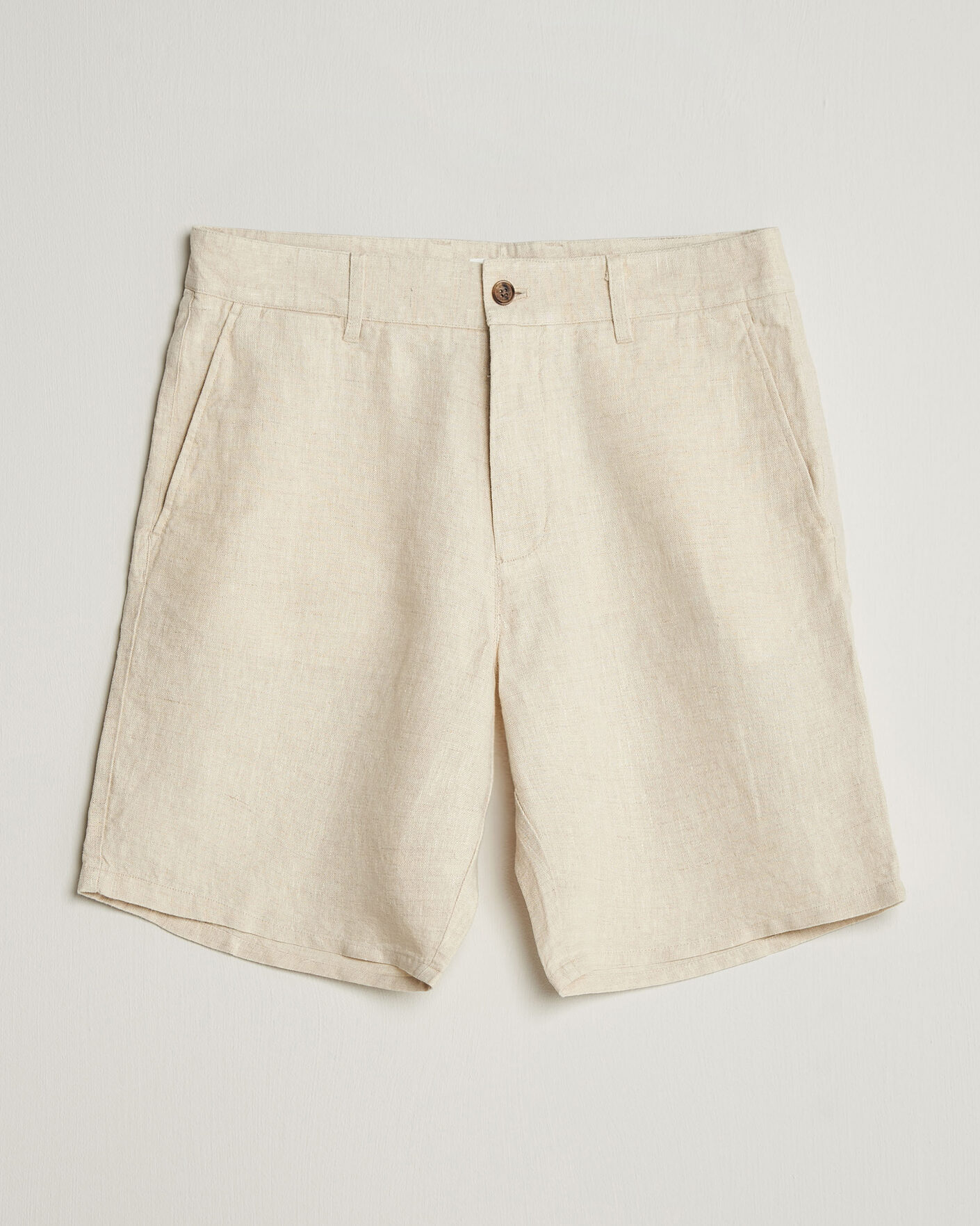 Mies | Shortsit | NN07 | Aden Linen Shorts Oat