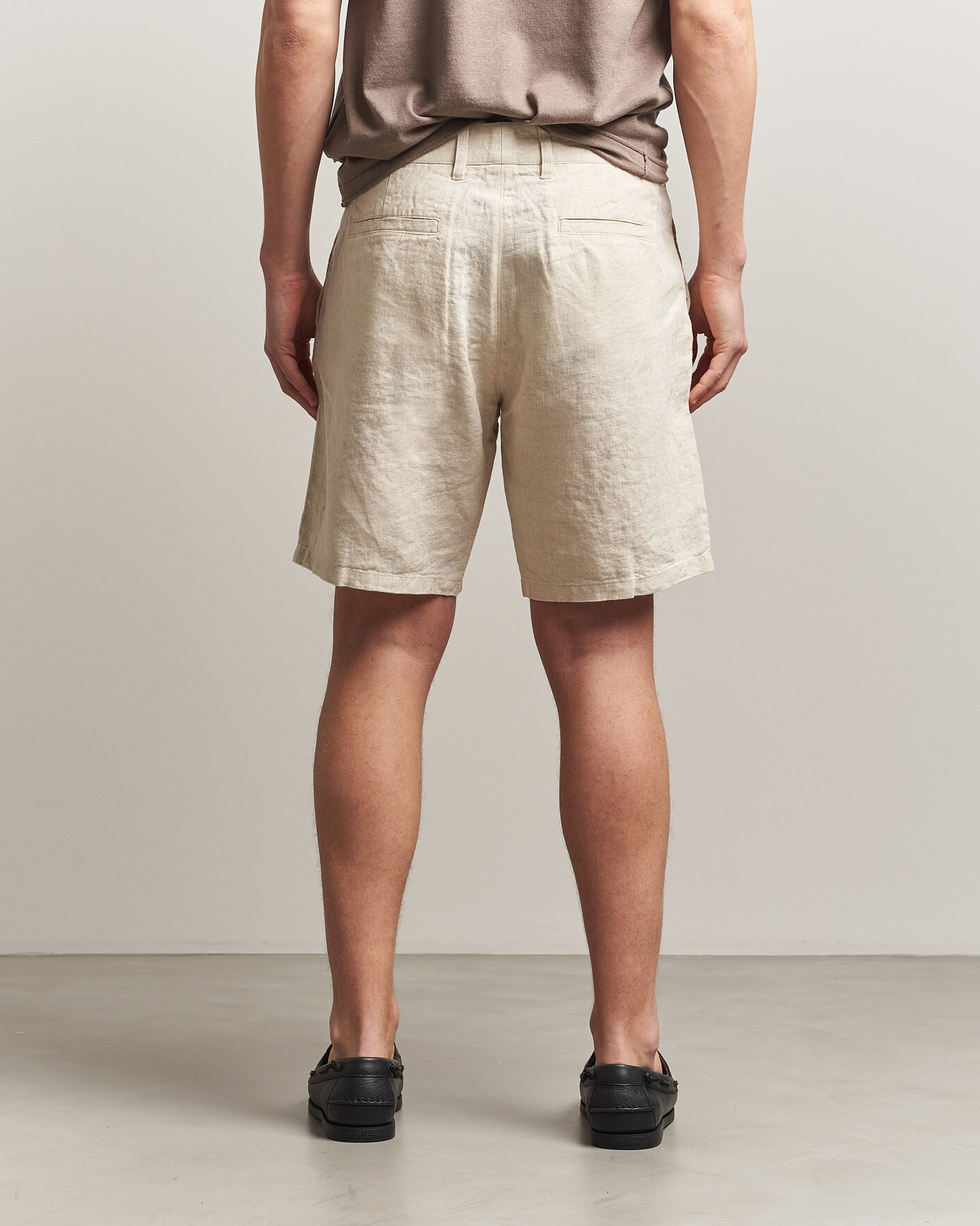 Mies | Shortsit | NN07 | Aden Linen Shorts Oat