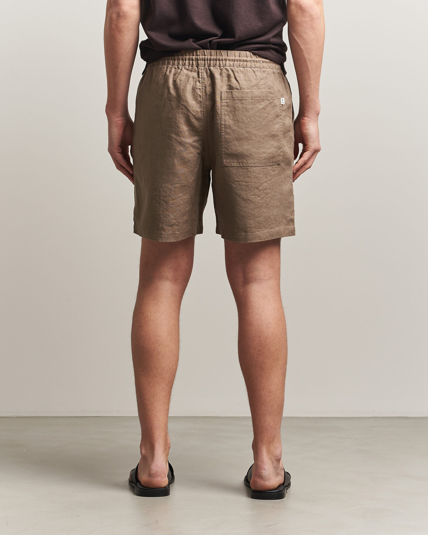 Mies | Shortsit | NN07 | Gregor Linen Drawstring Shorts Clay Mirage