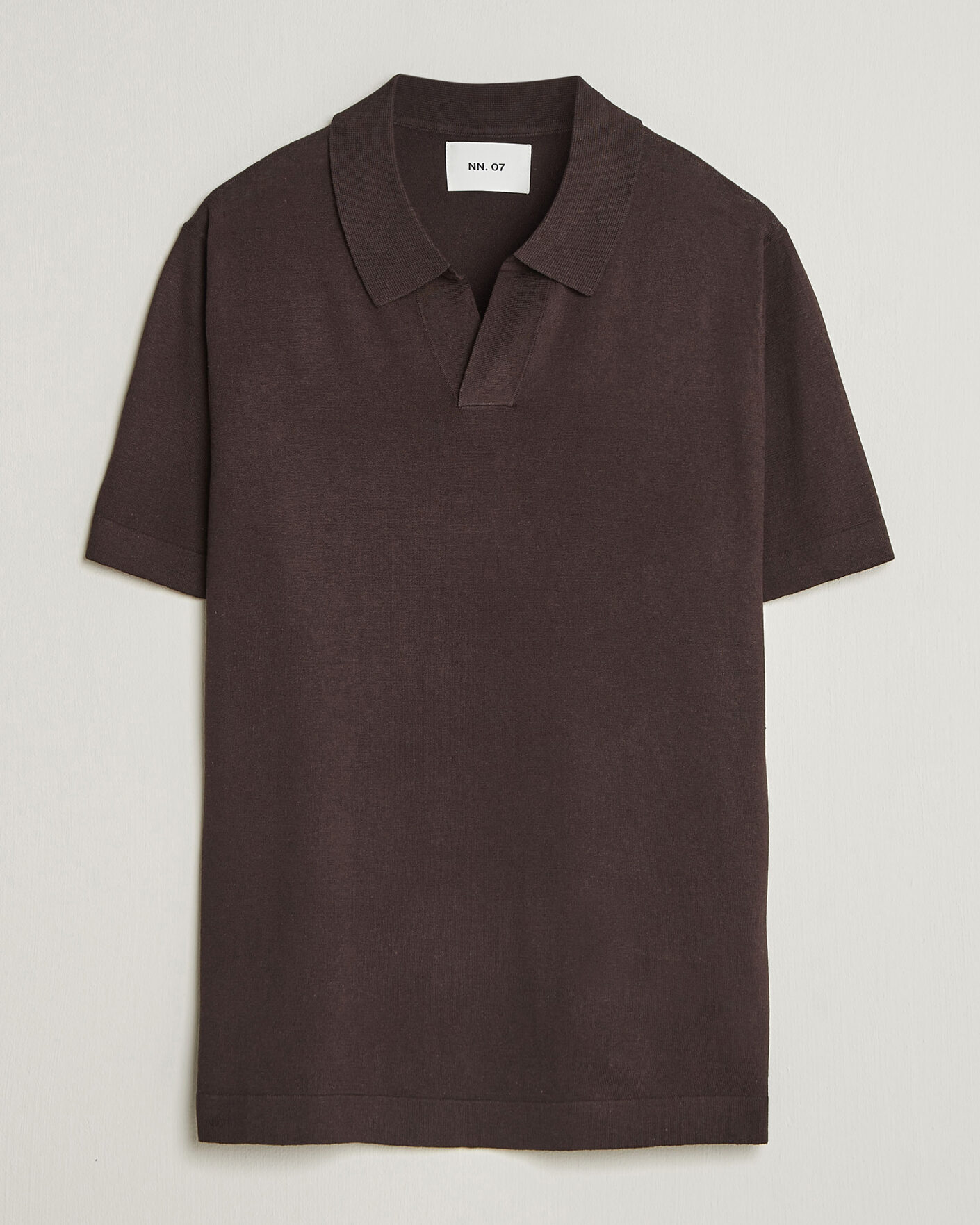 Mies | Pikeet | NN07 | Ryan Cotton/Linen Polo Dusky Port