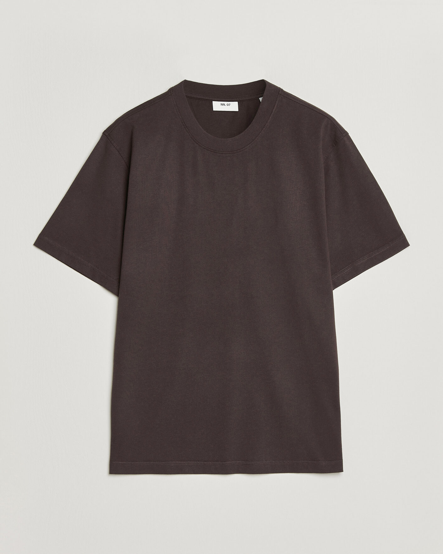 Mies | T-paidat | NN07 | Adam Crew Neck T-Shirt Dusky Port