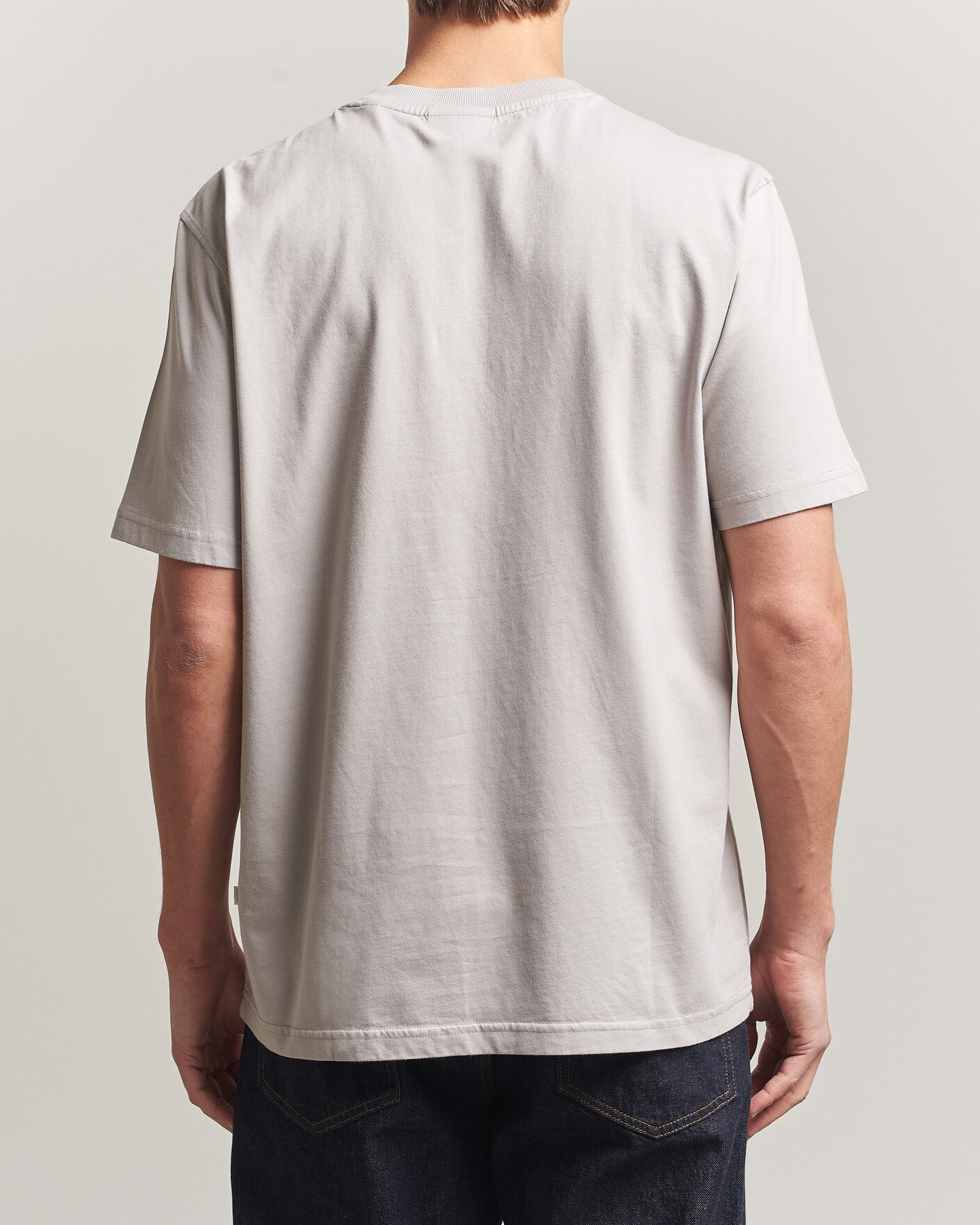 Mies | T-paidat | NN07 | Adam Crew Neck T-Shirt Moon Dust