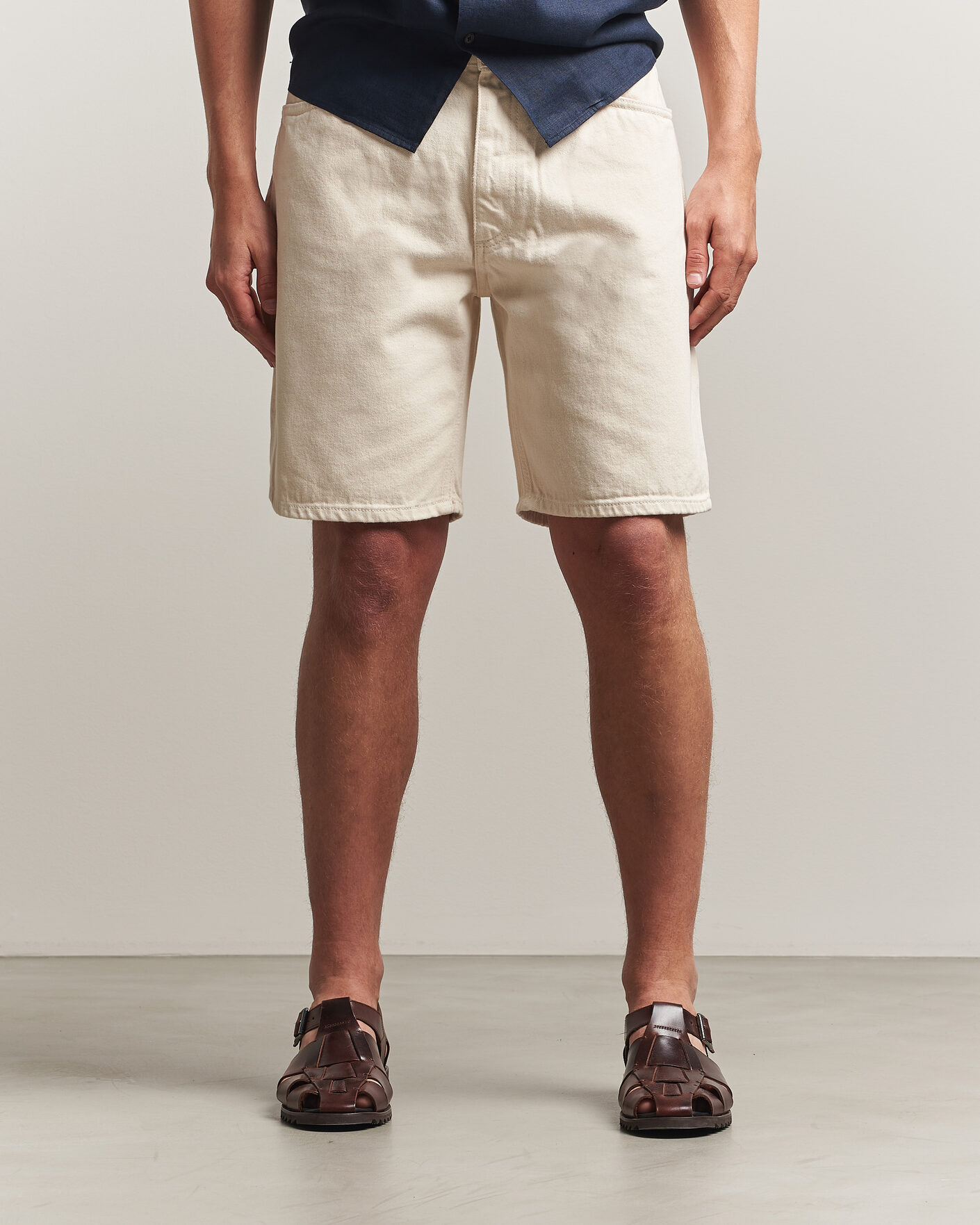 Mies | Shortsit | NN07 | Otis Denim Shorts Ecru