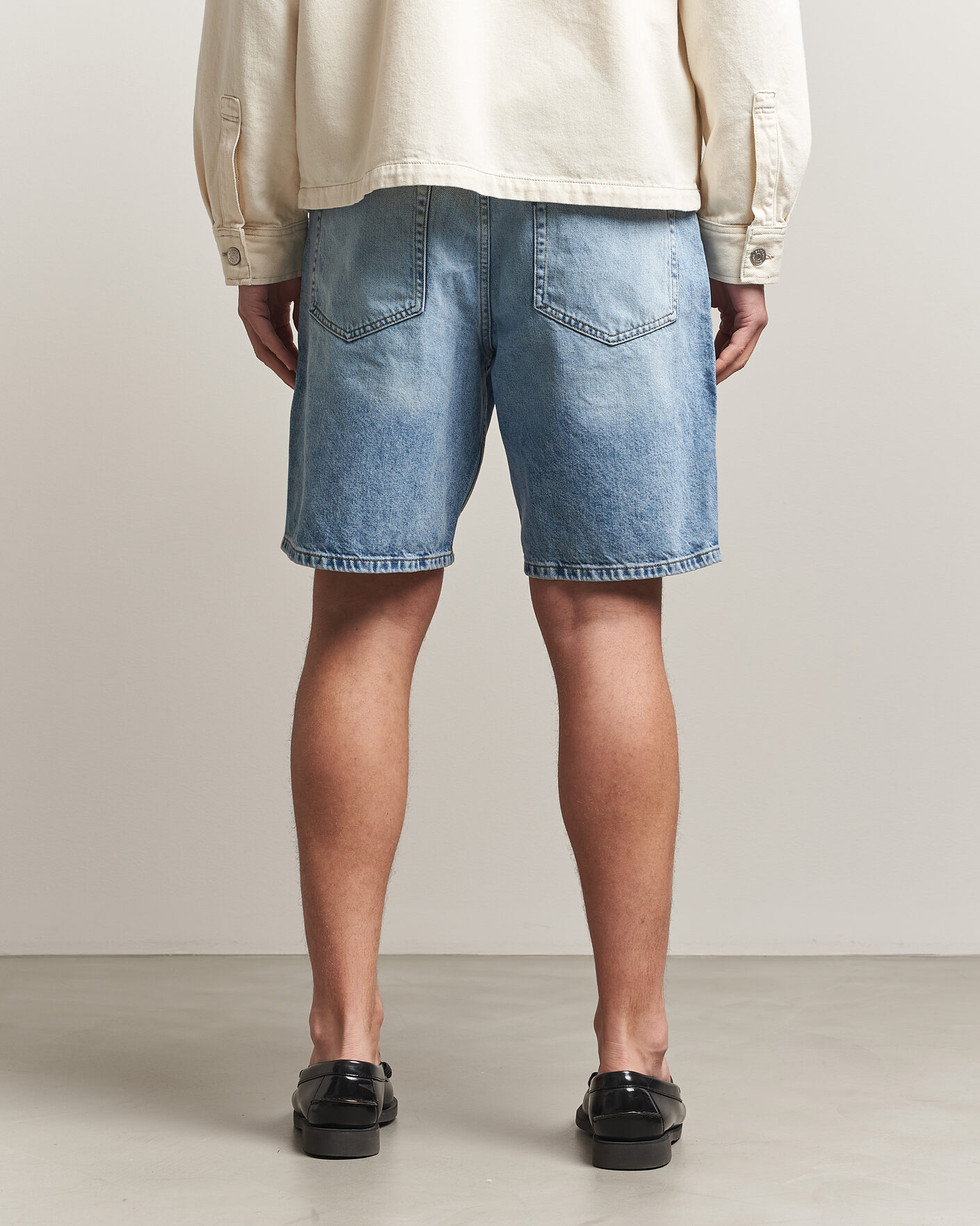 Mies | Shortsit | NN07 | Otis Denim Shorts Light Blue Washed