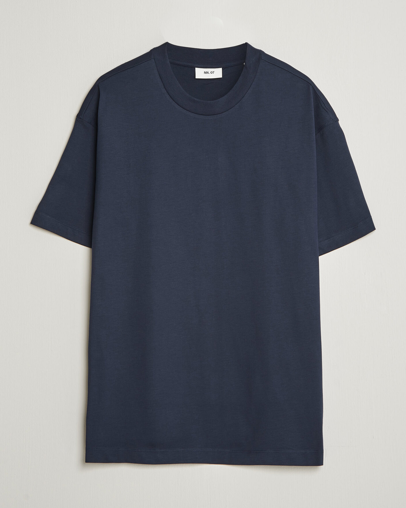 Mies | T-paidat | NN07 | Lionel Suvin Cotton Crew Neck T-Shirt Navy Blue