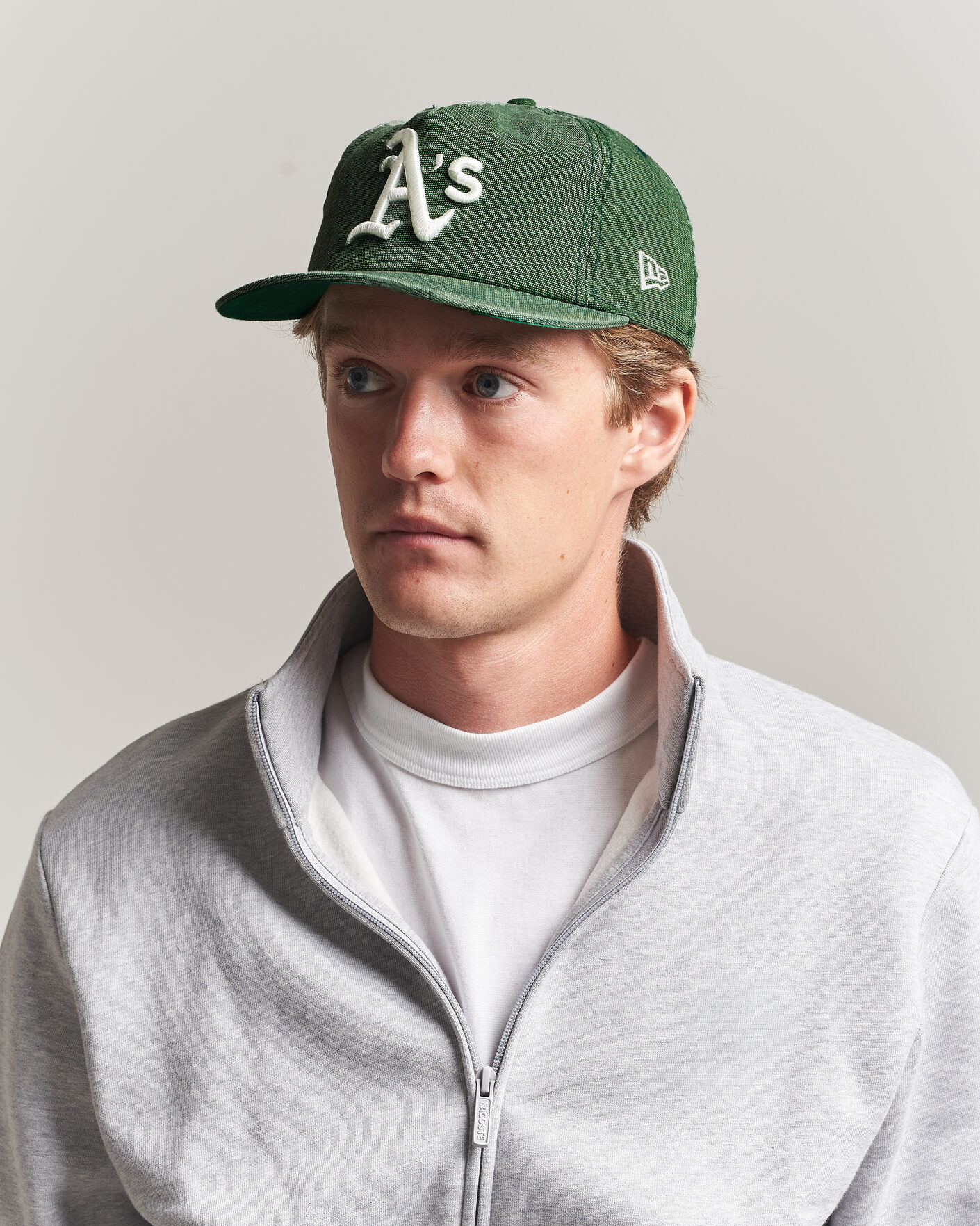 Mies | Päähineet | New Era | 9Twenty Washed Cotton Cap Oakland Athletics
