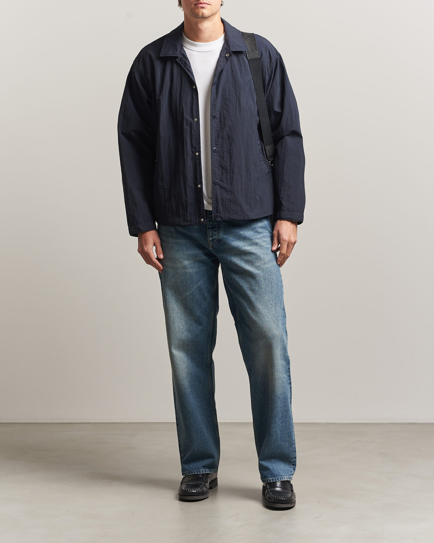 Mies | Takit | NN07 | Frenton Coach Jacket Deep Navy