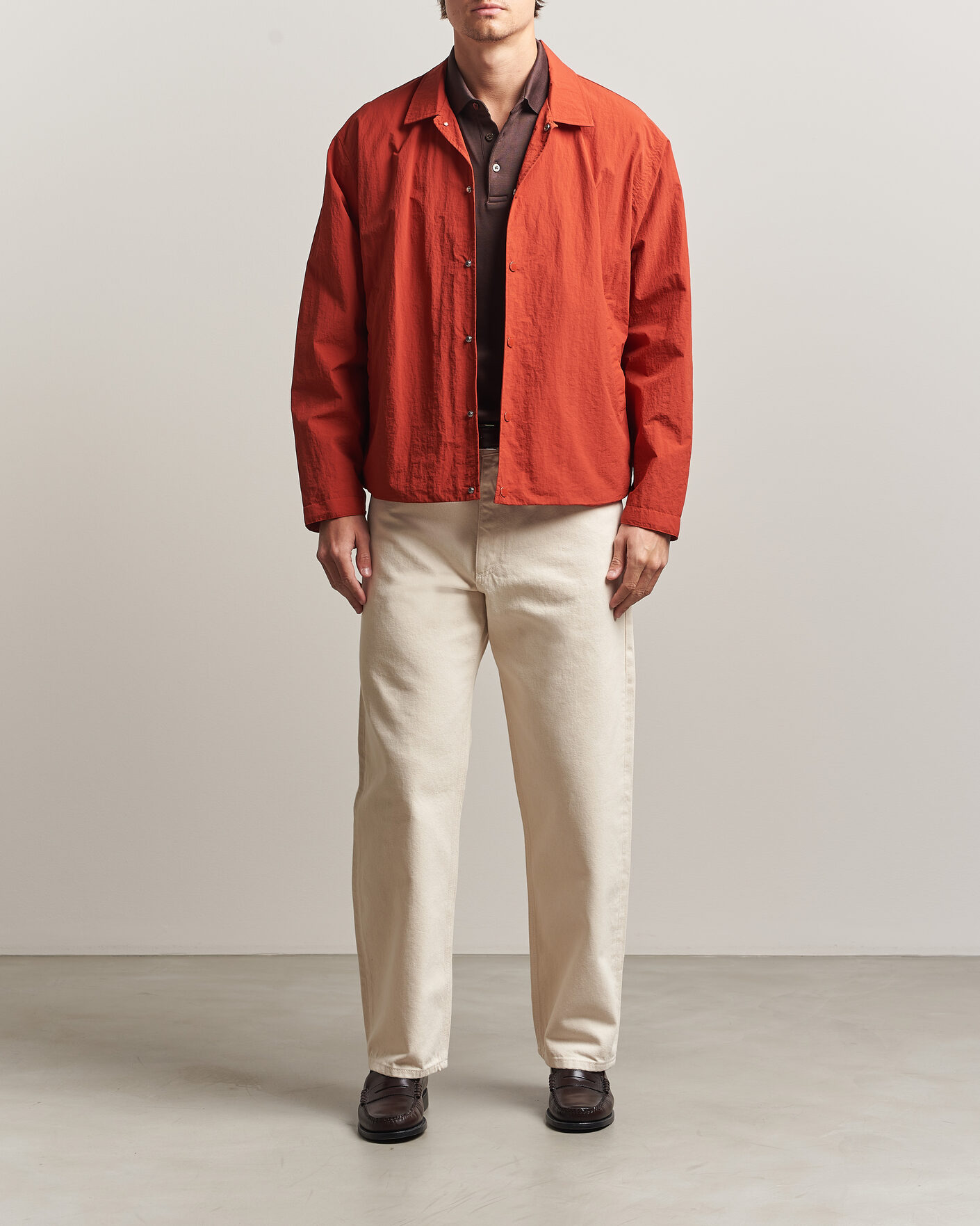 Mies | Takit | NN07 | Frenton Coach Jacket Sienna Heat