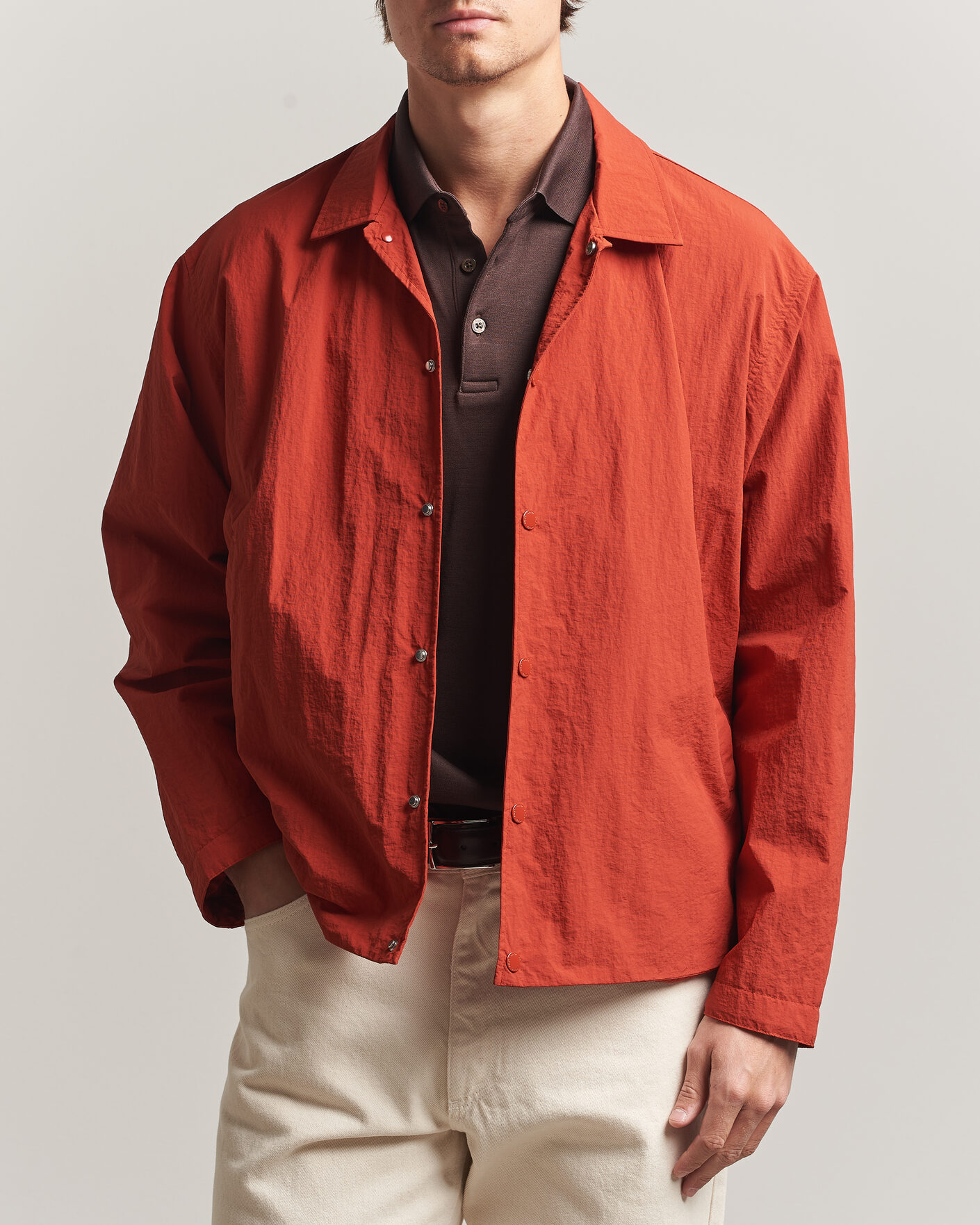 Mies | Takit | NN07 | Frenton Coach Jacket Sienna Heat