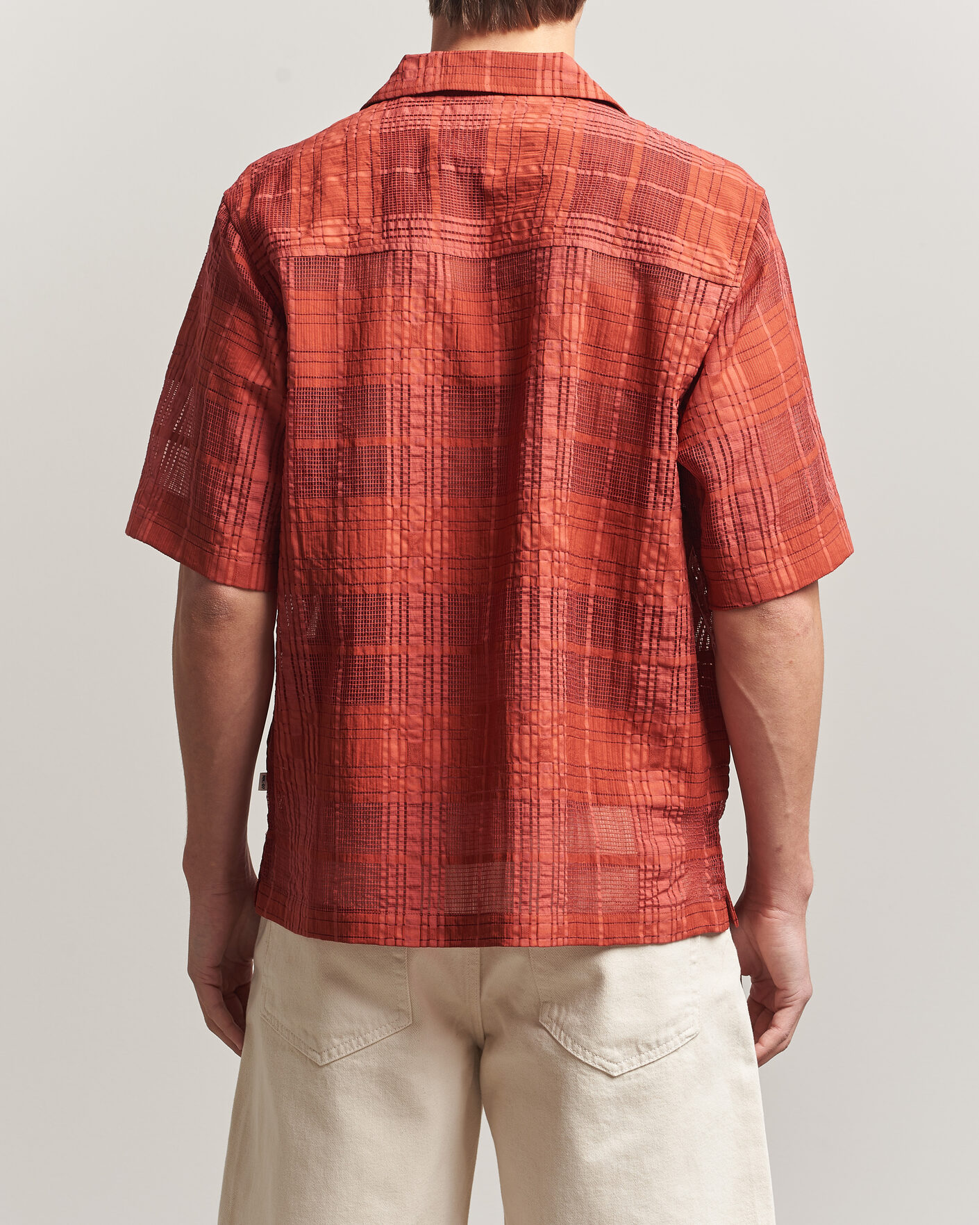 Mies | Kauluspaidat | NN07 | Ben Short Sleeve Shirt Sienna Heat