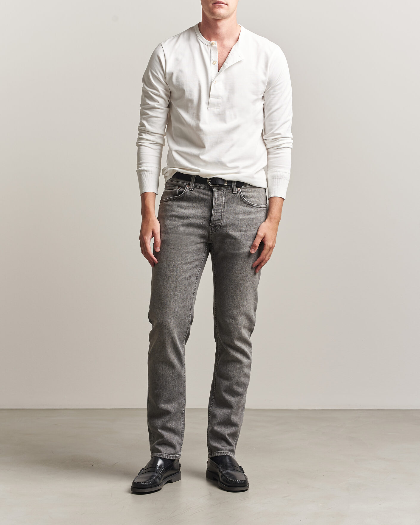 Mies | Farkut | Nudie Jeans | Solid Ollie Jeans Pale Ash
