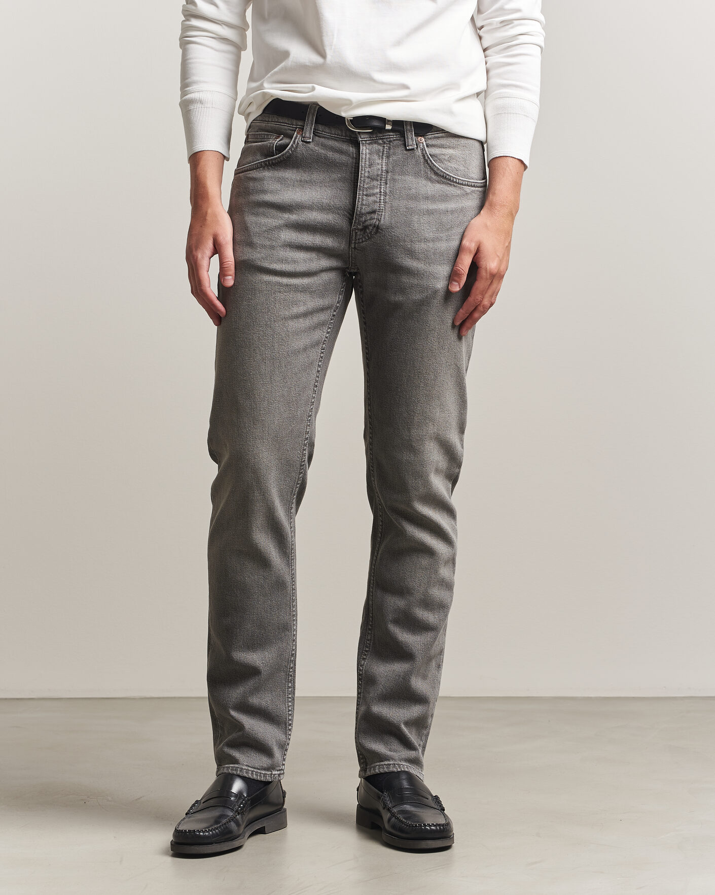 Mies | Farkut | Nudie Jeans | Solid Ollie Jeans Pale Ash
