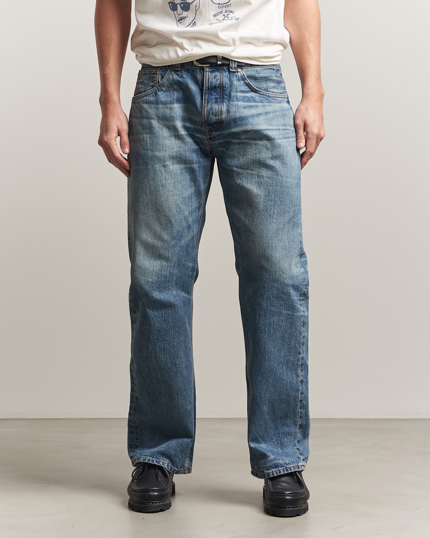 Mies | Farkut | Nudie Jeans | Regular Alf Jeans Silver Tracks