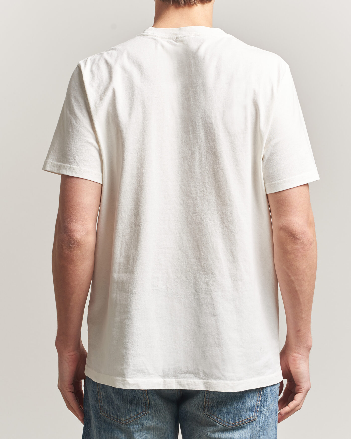 Mies | T-paidat | Nudie Jeans | Roy Fab Four T-Shirt Chalk White