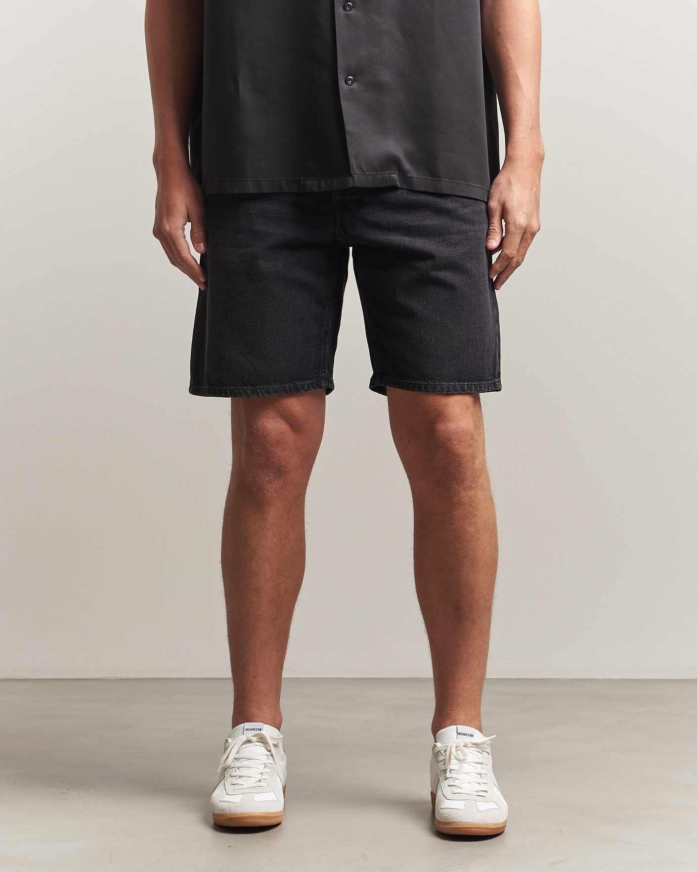 Mies | Shortsit | Nudie Jeans | Seth Denim Shorts Dune Black