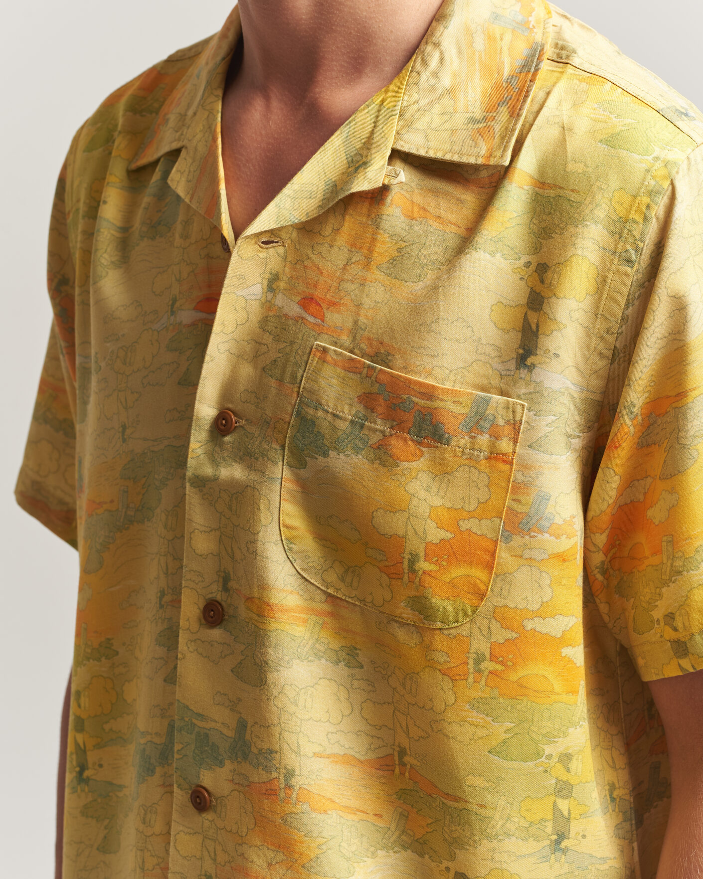 Mies | Kauluspaidat | Nudie Jeans | Arvid Hawaii Shirt Drift Away