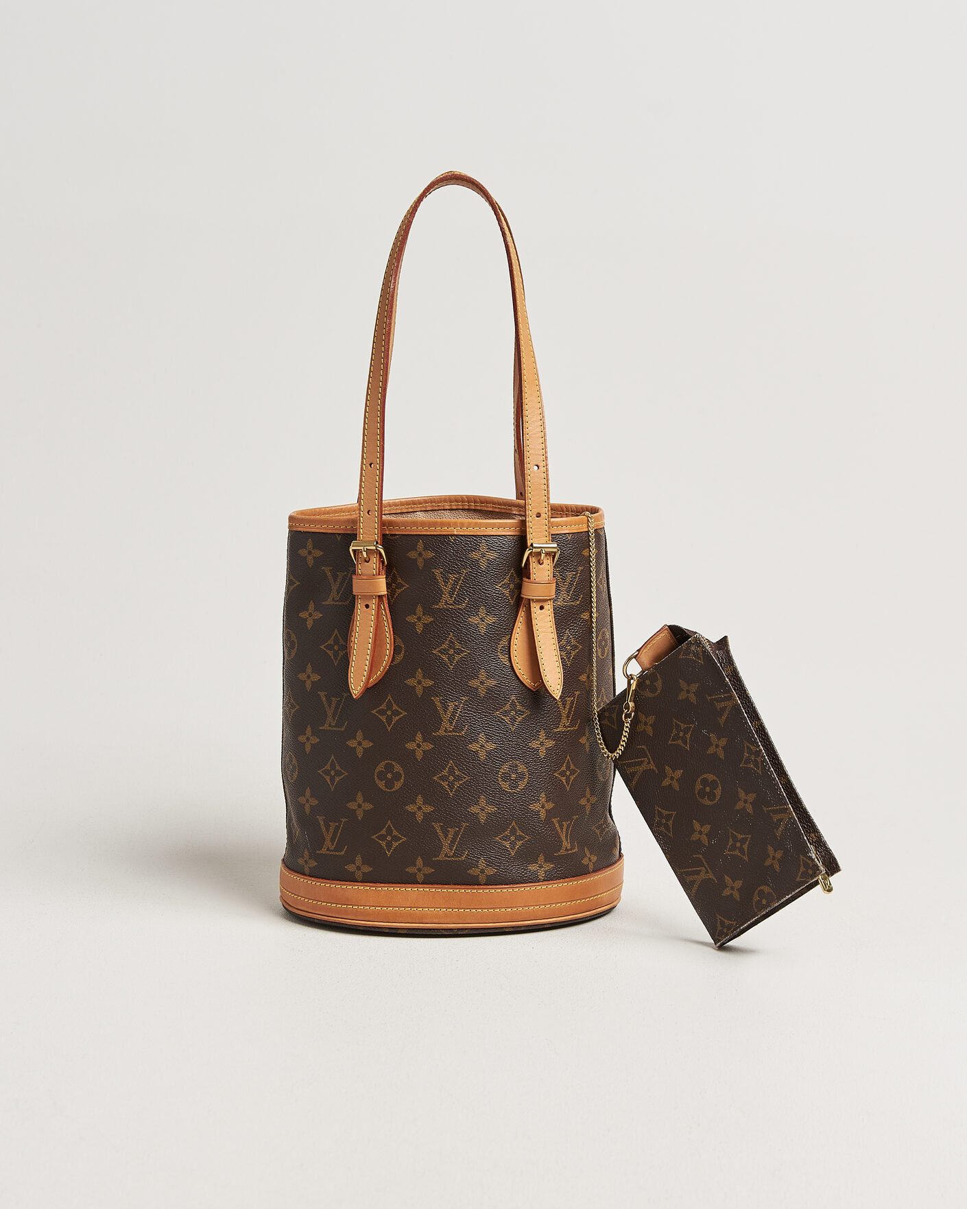 Mies | Pre-Owned & Vintage Bags | Louis Vuitton Pre-Owned | Bucket PM Bag Monogram