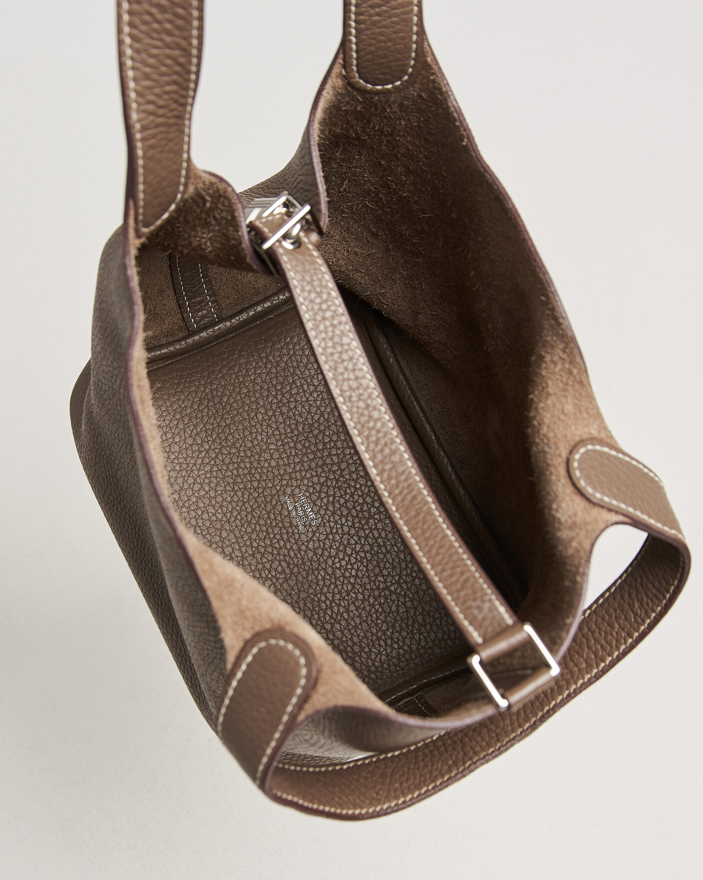 Mies | Pre-Owned & Vintage Bags | Hermès Pre-Owned | Picotin Lock 18 Etoupe