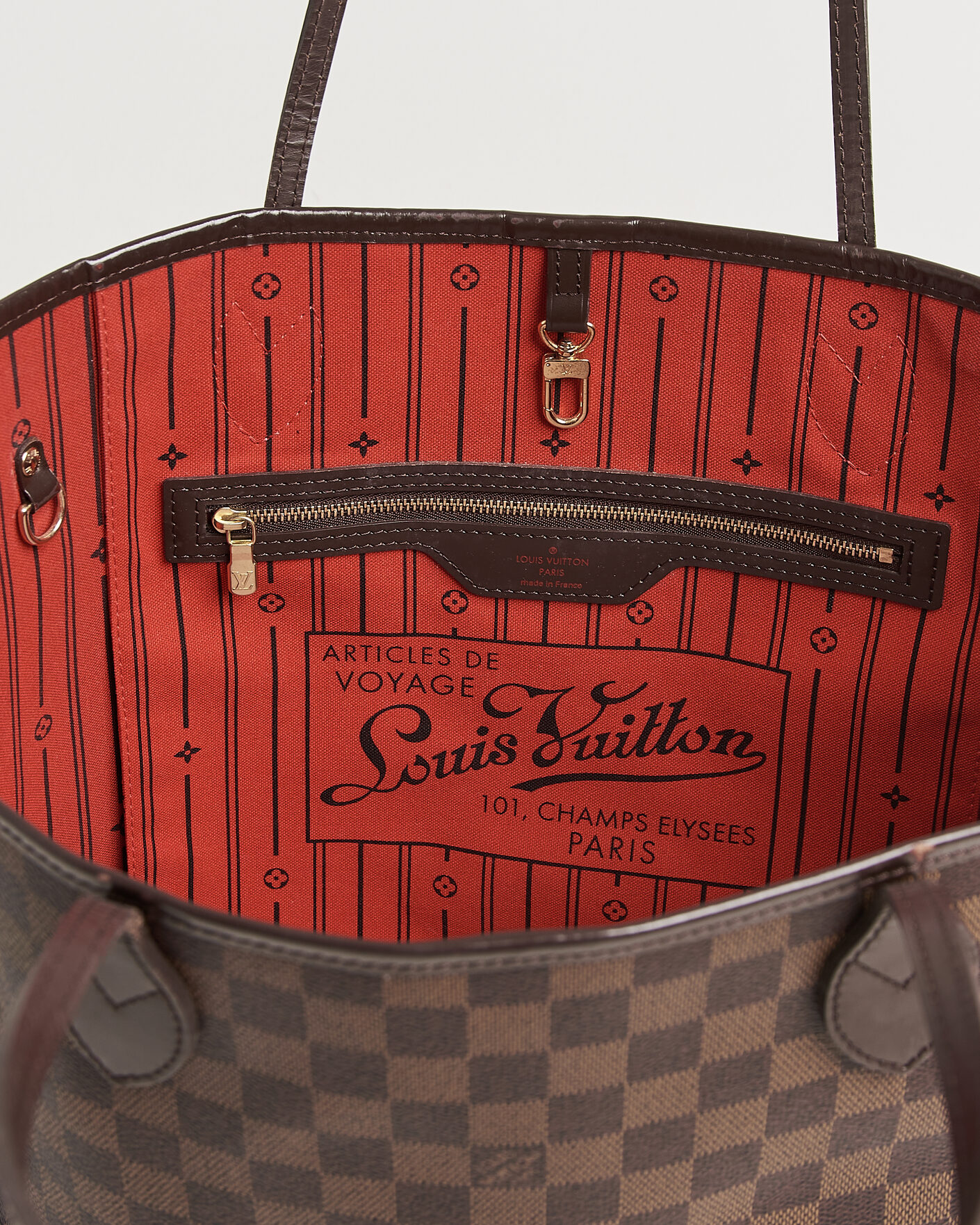 Mies | Pre-Owned & Vintage Bags | Louis Vuitton Pre-Owned | Neverfull MM Damier Ebene