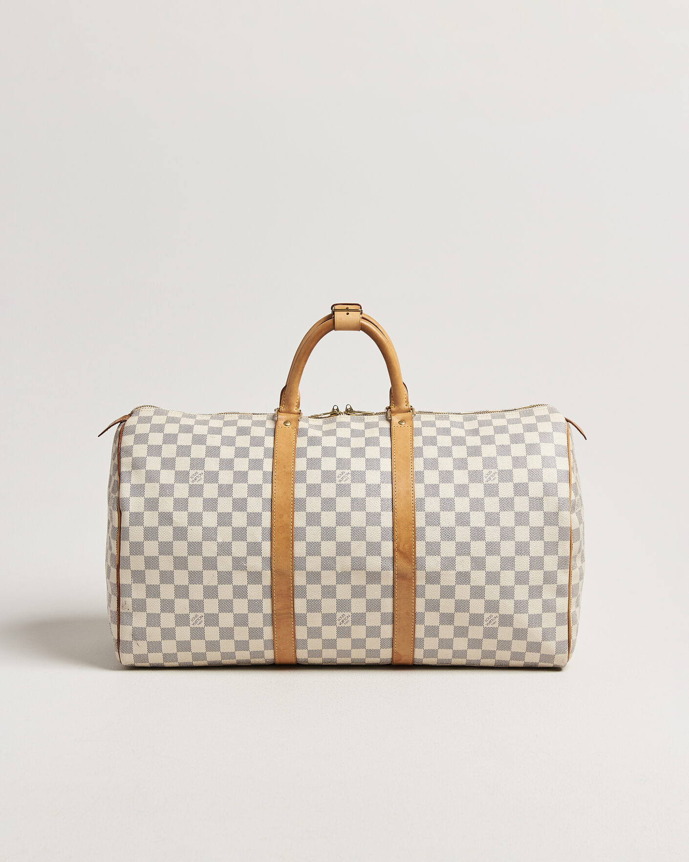 Mies | Pre-Owned & Vintage Bags | Louis Vuitton Pre-Owned | Keepall 50 Damier Azur