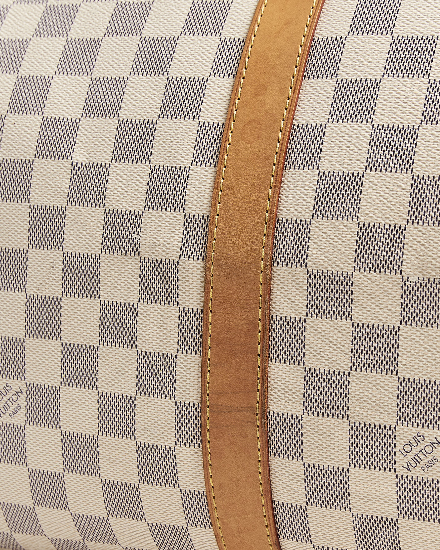 Mies | Pre-Owned & Vintage Bags | Louis Vuitton Pre-Owned | Keepall 50 Damier Azur