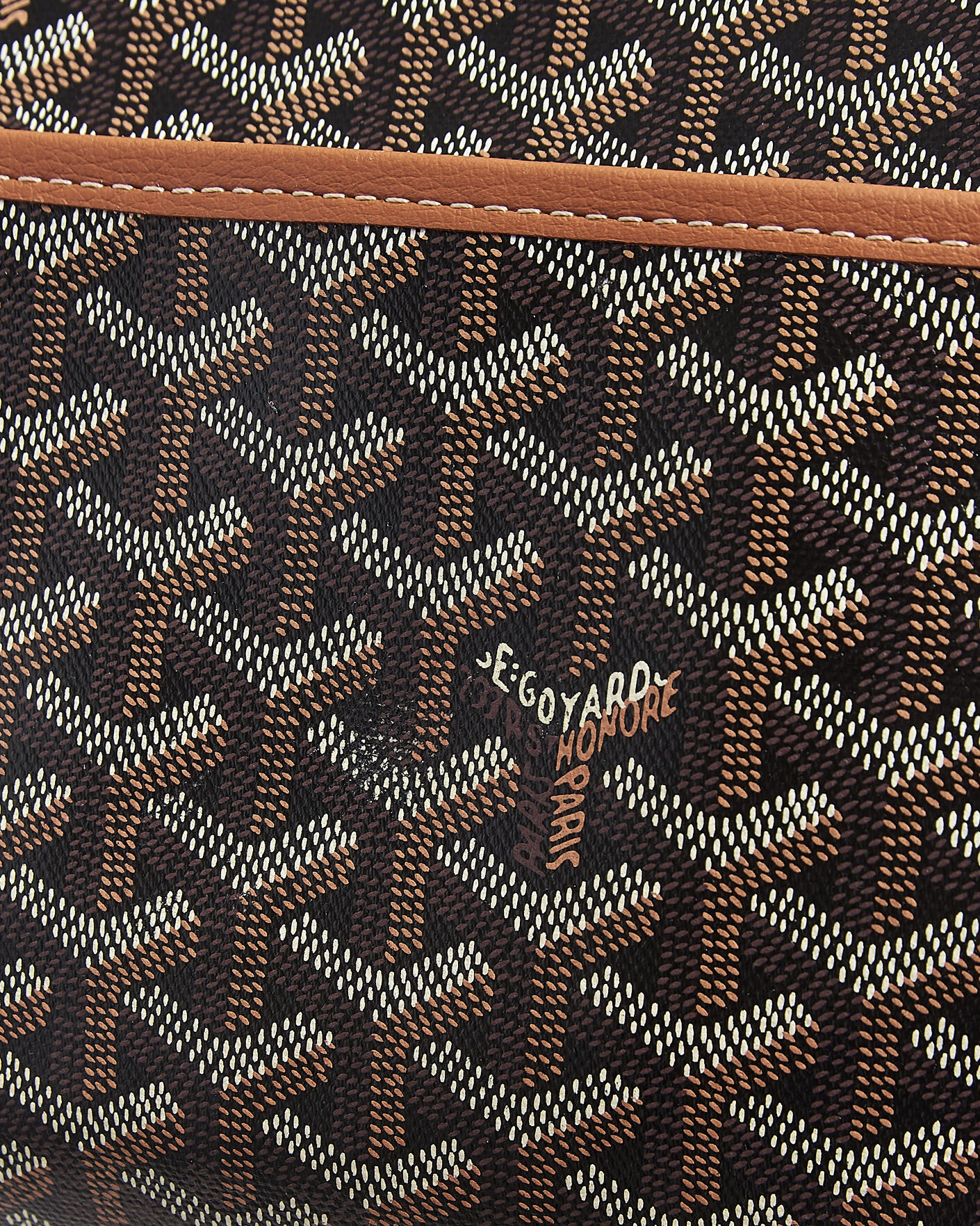 Mies | Pre-Owned & Vintage Bags | Goyard Pre-Owned | Jouvance MM Toiletry Bag Black