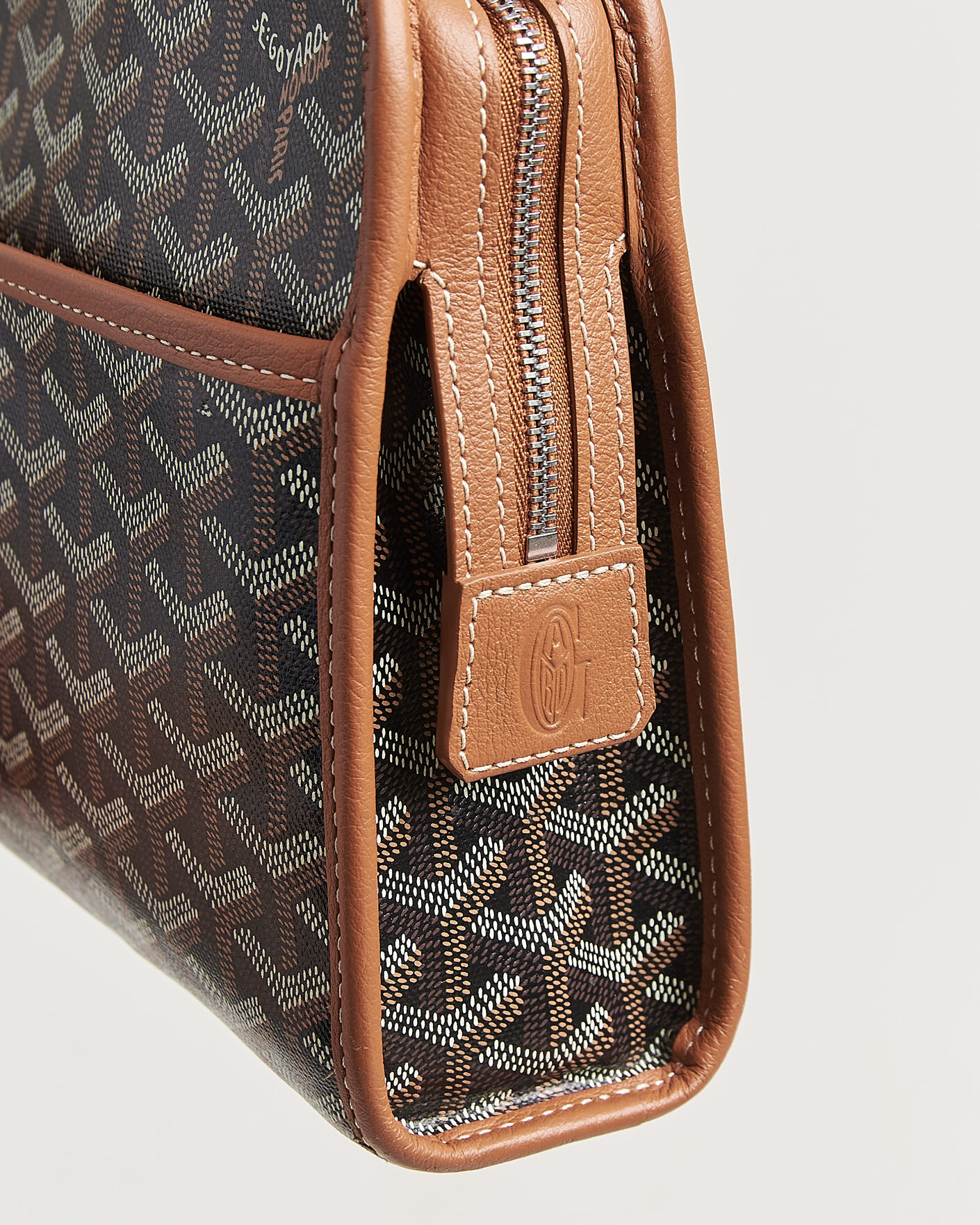 Mies | Pre-Owned & Vintage Bags | Goyard Pre-Owned | Jouvance MM Toiletry Bag Black