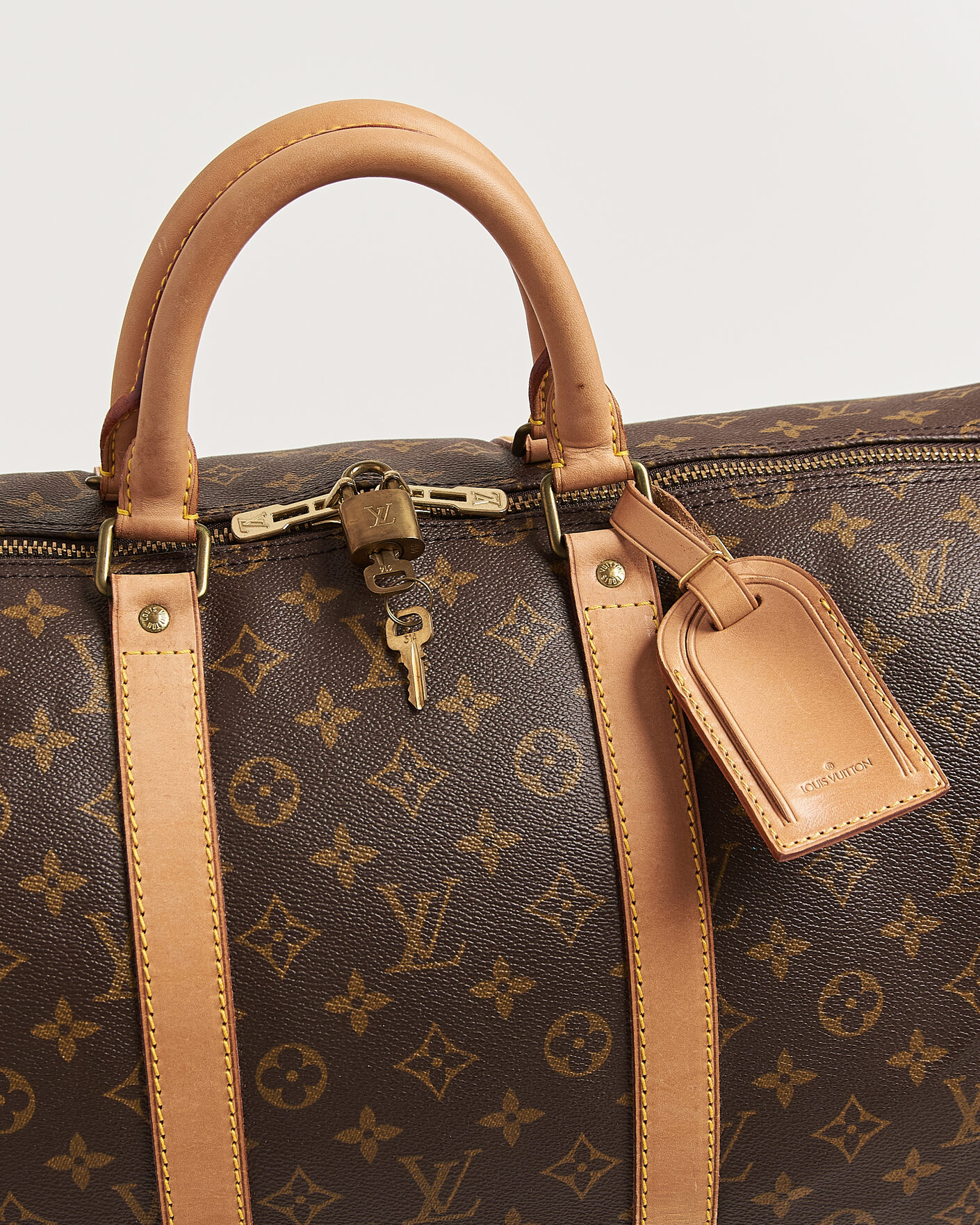 Mies | Louis Vuitton Pre-Owned Keepall 55 Bandouliére Monogram | Louis Vuitton Pre-Owned | Keepall 55 Bandouliére Monogram