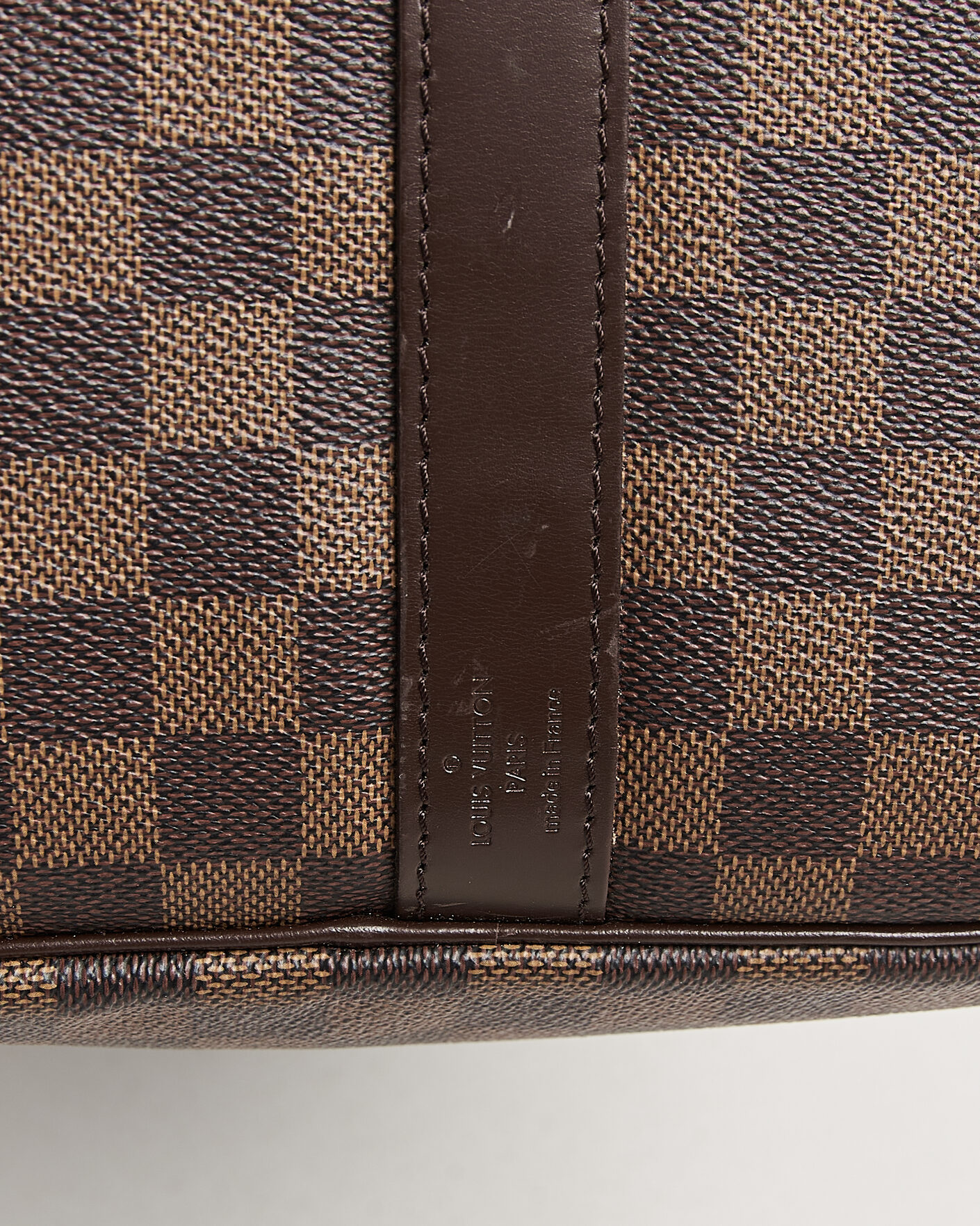 Mies | Pre-Owned & Vintage Bags | Louis Vuitton Pre-Owned | Keepall 55 Bandouliére Damier Ebene