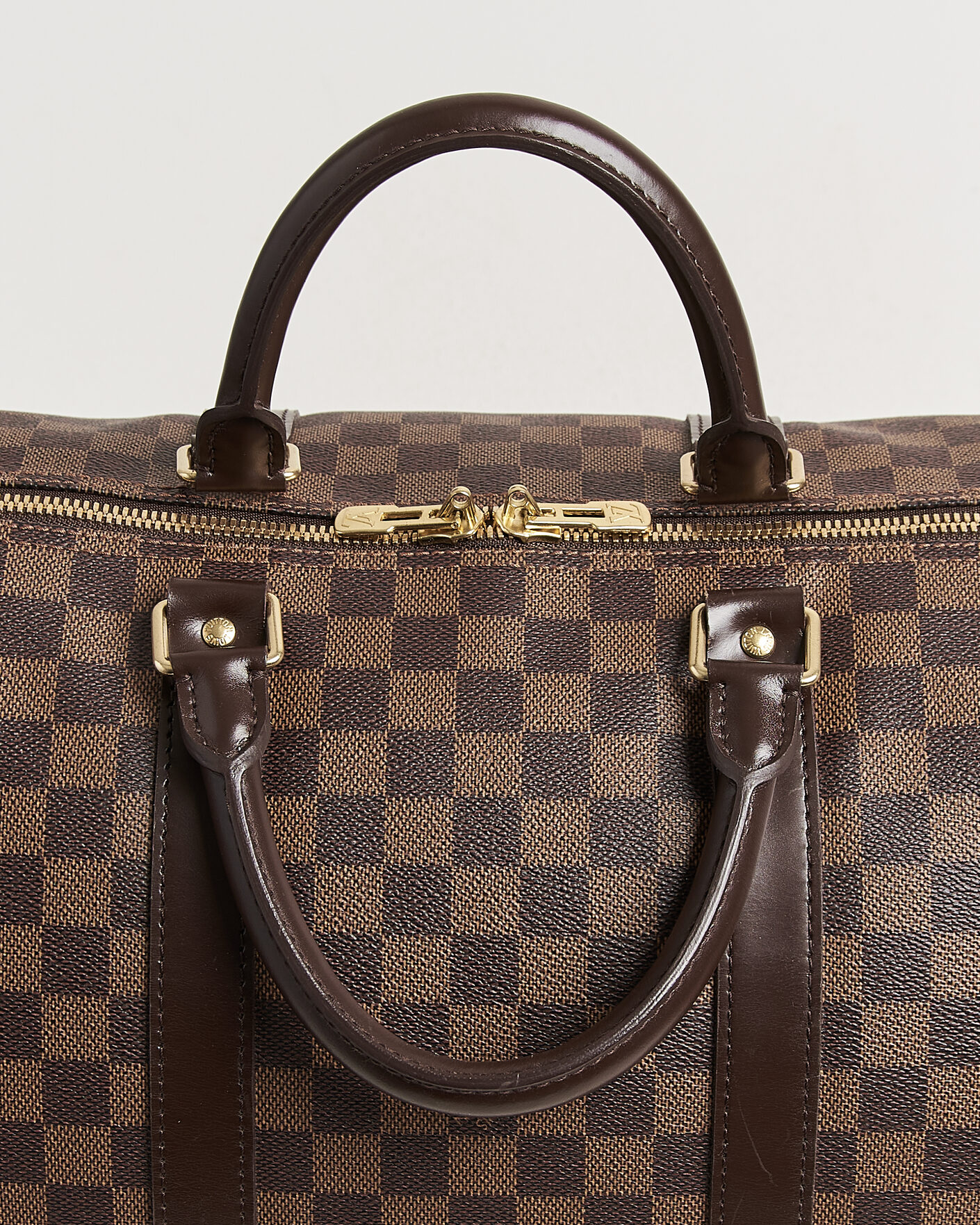 Mies | Pre-Owned & Vintage Bags | Louis Vuitton Pre-Owned | Keepall 55 Bandouliére Damier Ebene