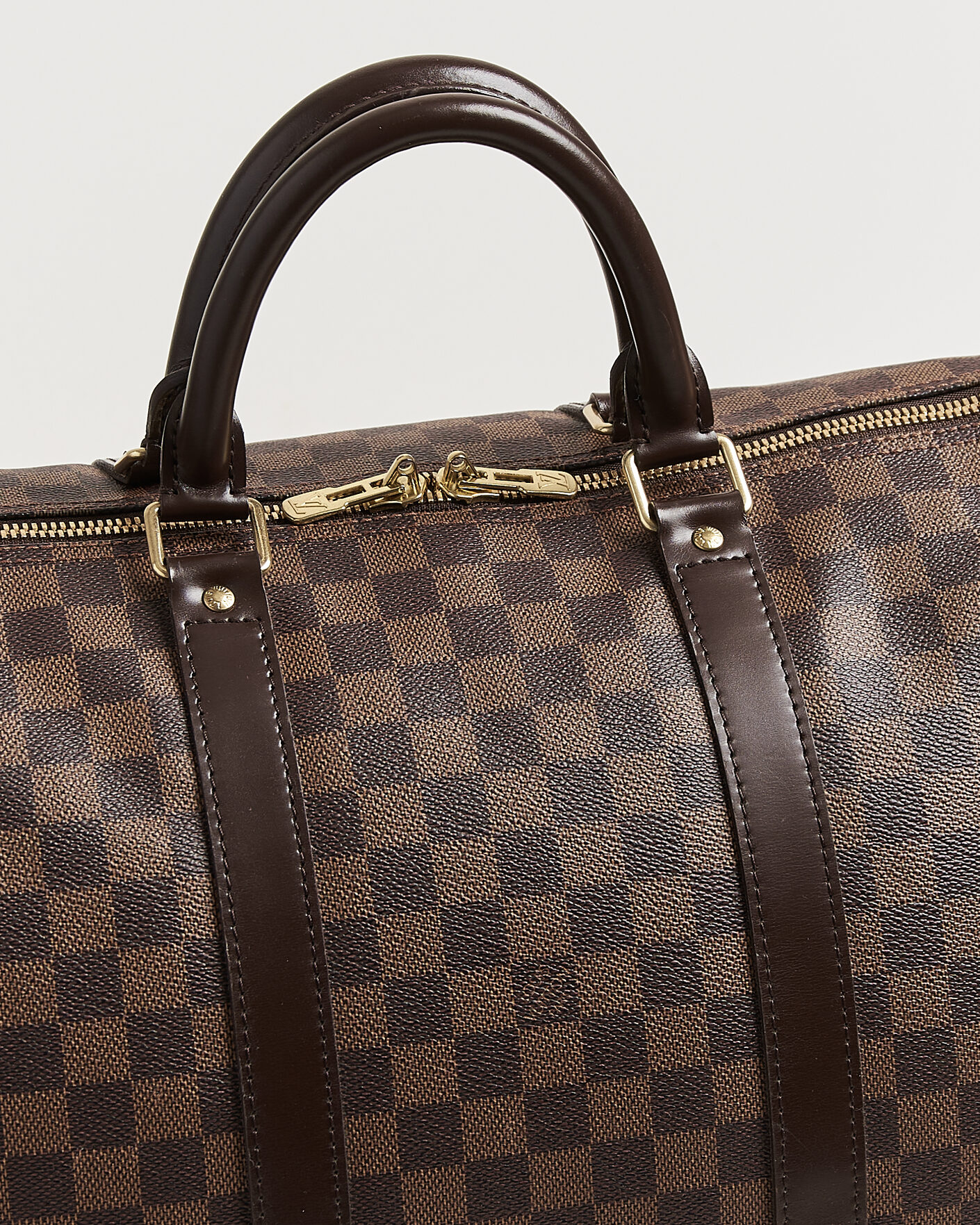 Mies | Pre-Owned & Vintage Bags | Louis Vuitton Pre-Owned | Keepall 55 Bandouliére Damier Ebene