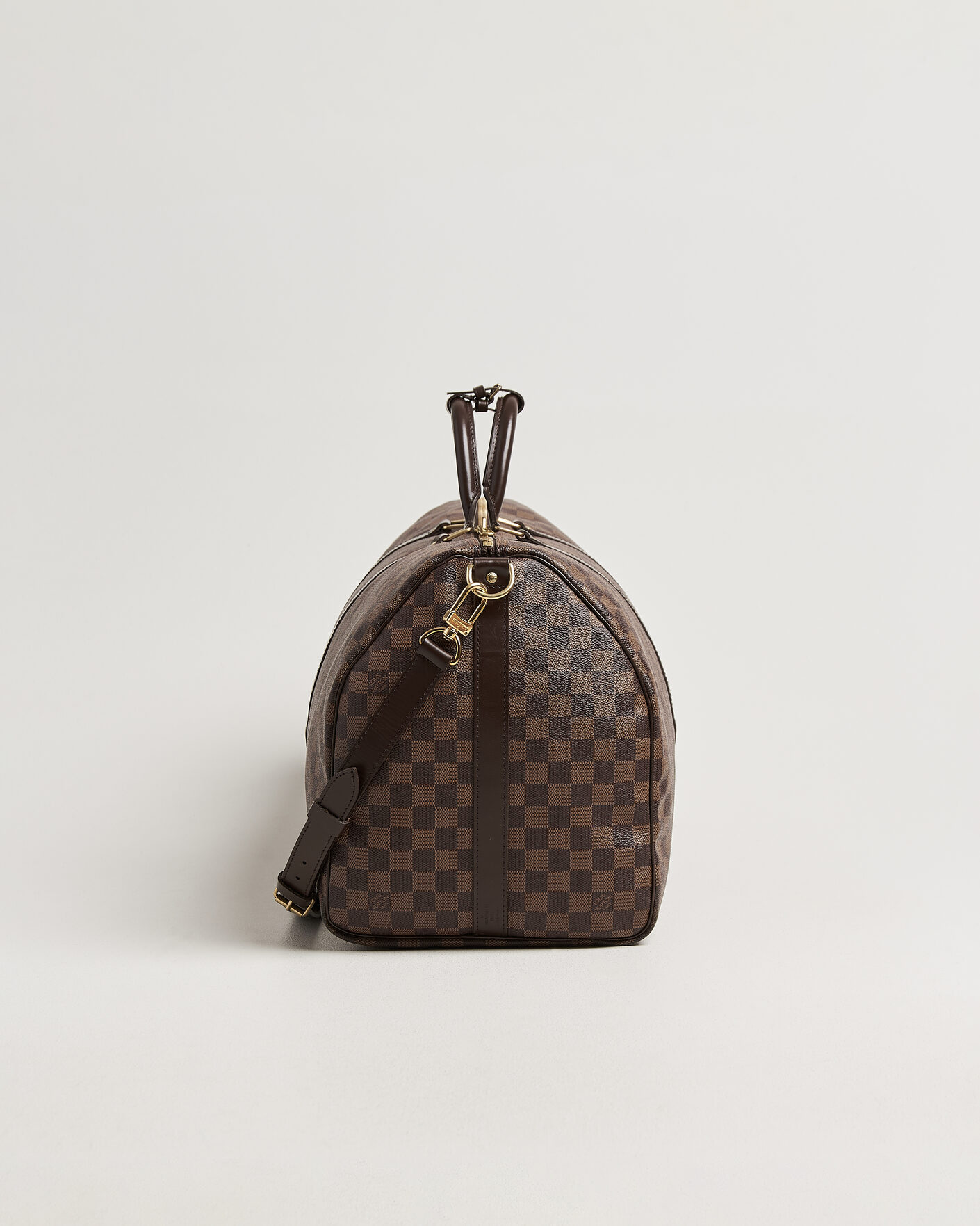 Mies | Pre-Owned & Vintage Bags | Louis Vuitton Pre-Owned | Keepall 55 Bandouliére Damier Ebene
