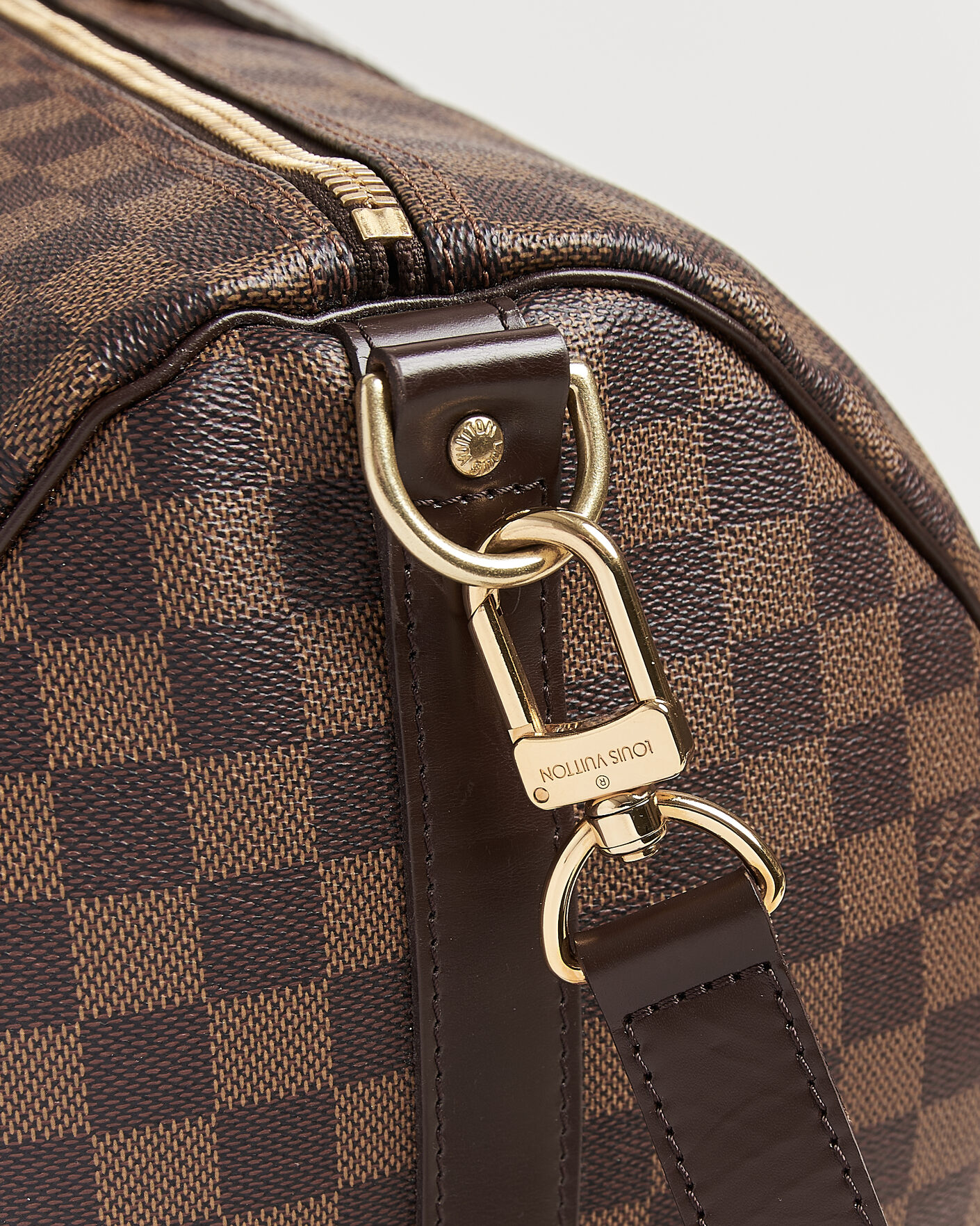 Mies | Pre-Owned & Vintage Bags | Louis Vuitton Pre-Owned | Keepall 55 Bandouliére Damier Ebene