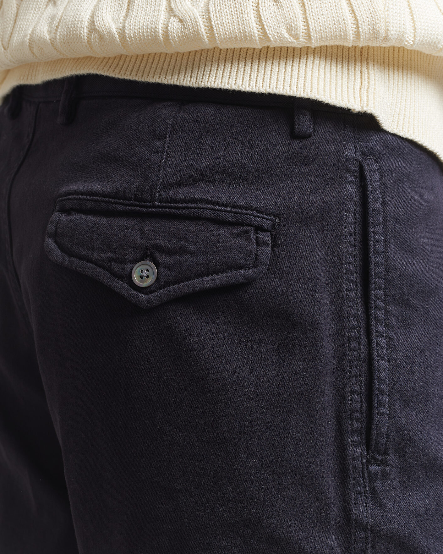 Mies | Shortsit | Oscar Jacobson | Tanker Pleat Shorts Navy