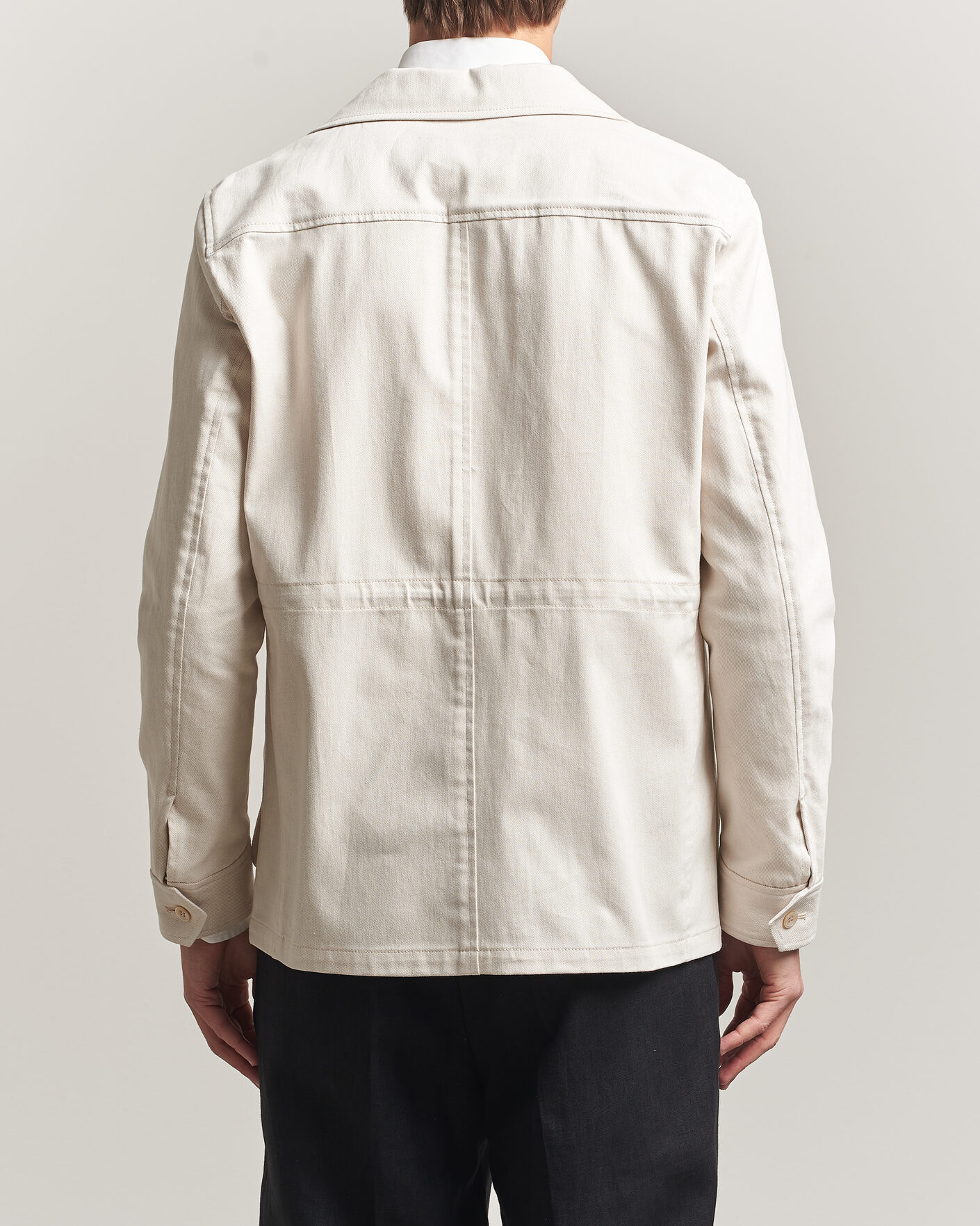 Mies | Takit | Oscar Jacobson | Sirolo Shirt Jacket Off White