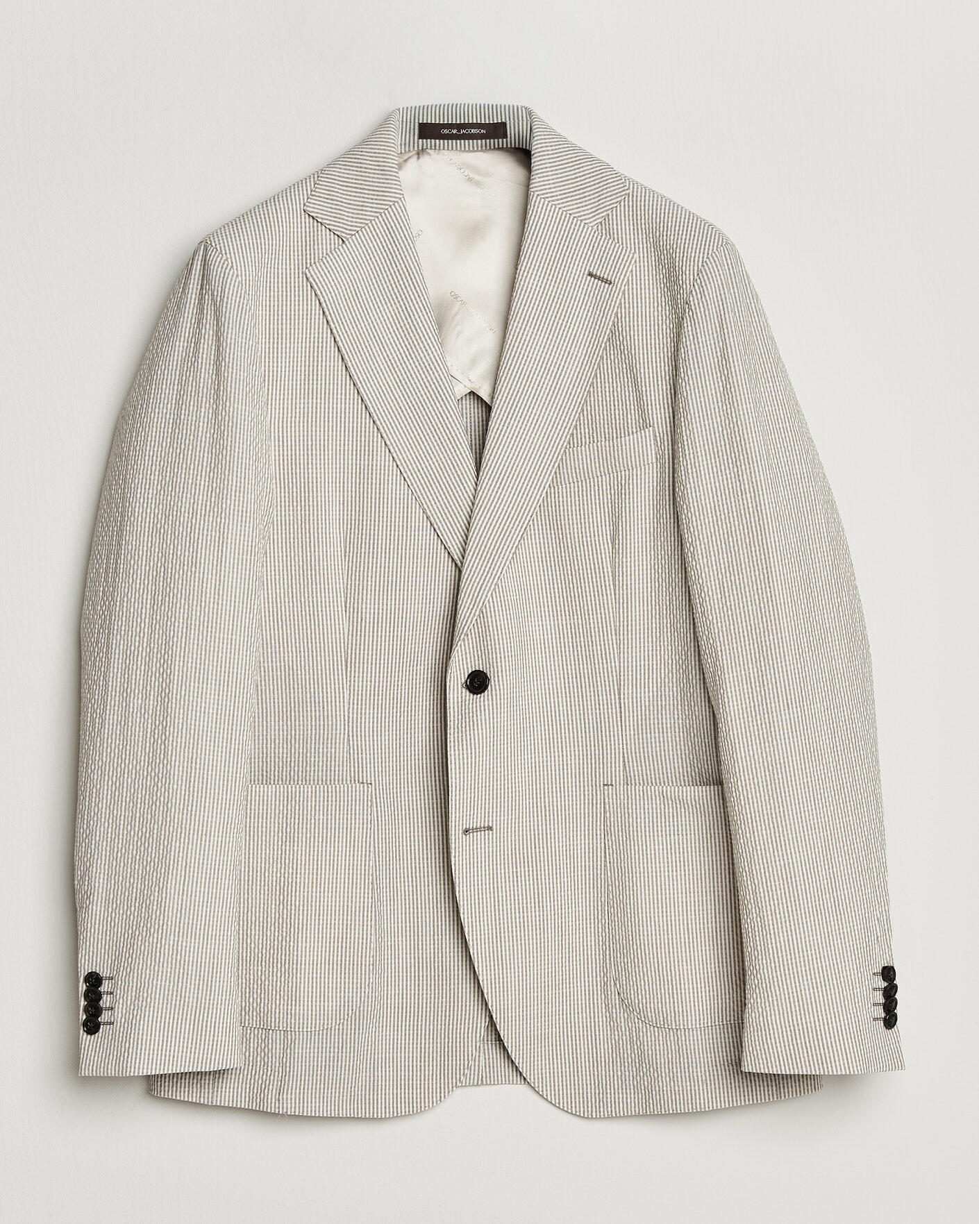 Mies | Pikkutakit | Oscar Jacobson | Ferry Patch Soft Blazer Brindle Beige