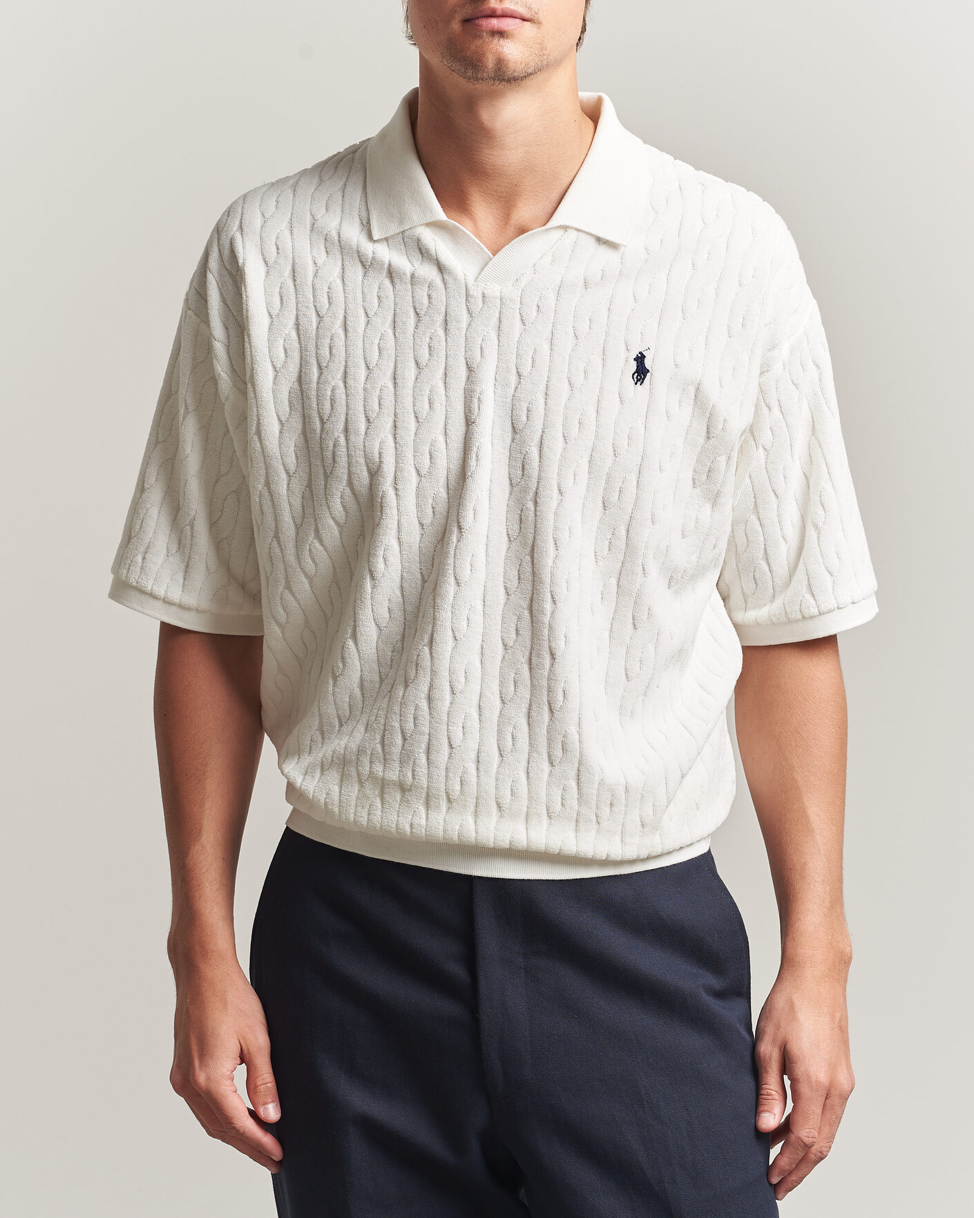 Mies | Pikeet | Polo Ralph Lauren | Knit Polo White