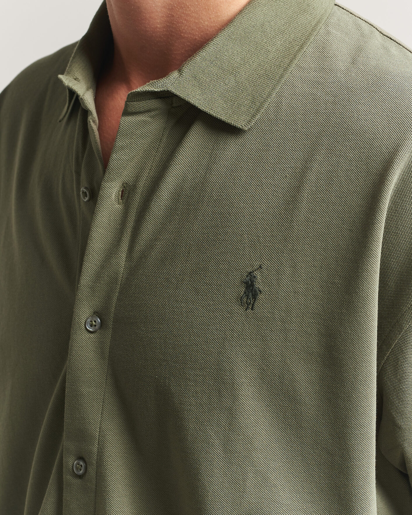 Mies | Pikeet | Polo Ralph Lauren | Buttoned Polo Cruise Olive