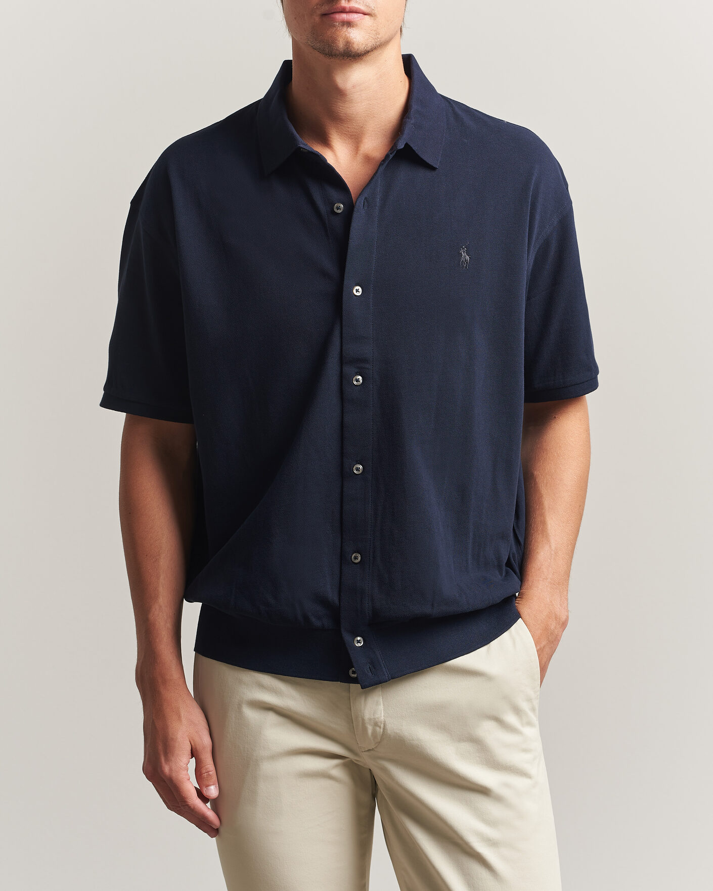 Mies | Pikeet | Polo Ralph Lauren | Buttoned Polo Aviator Navy