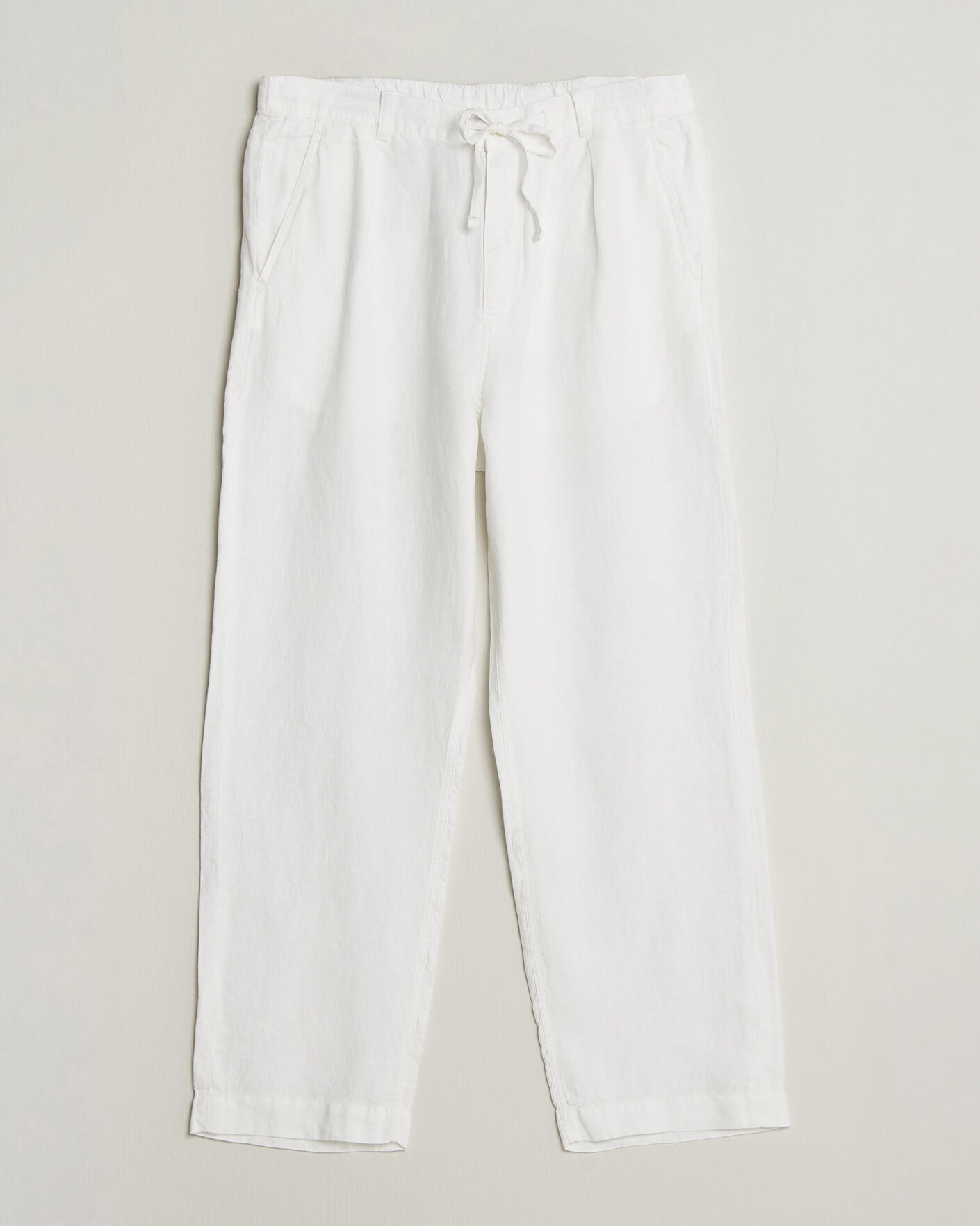 Mies | Housut | Polo Ralph Lauren | Easy Fit Pleated Trousers Ceramic White