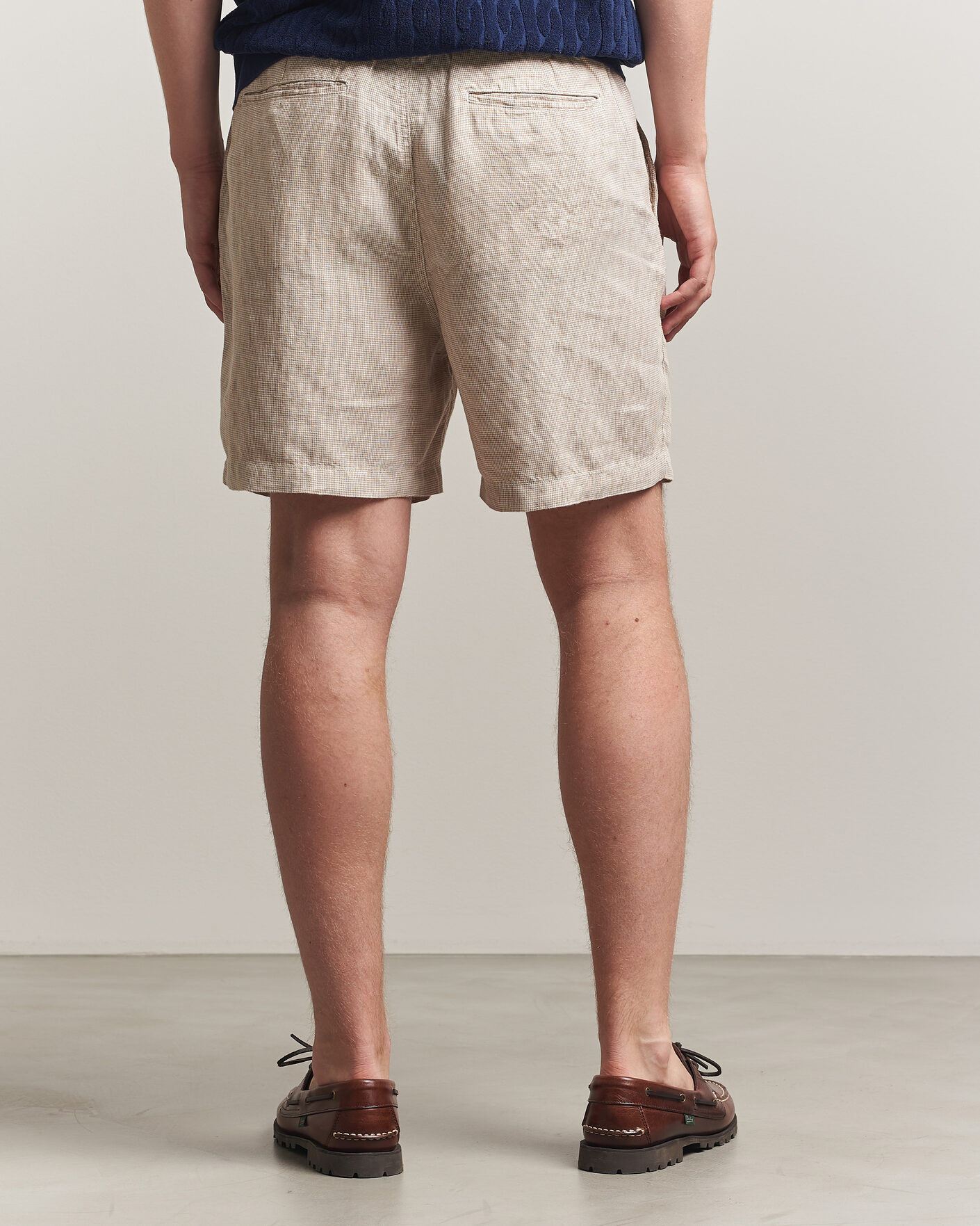 Mies | Shortsit | Polo Ralph Lauren | Woven Linen Shorts Coastal Beige White