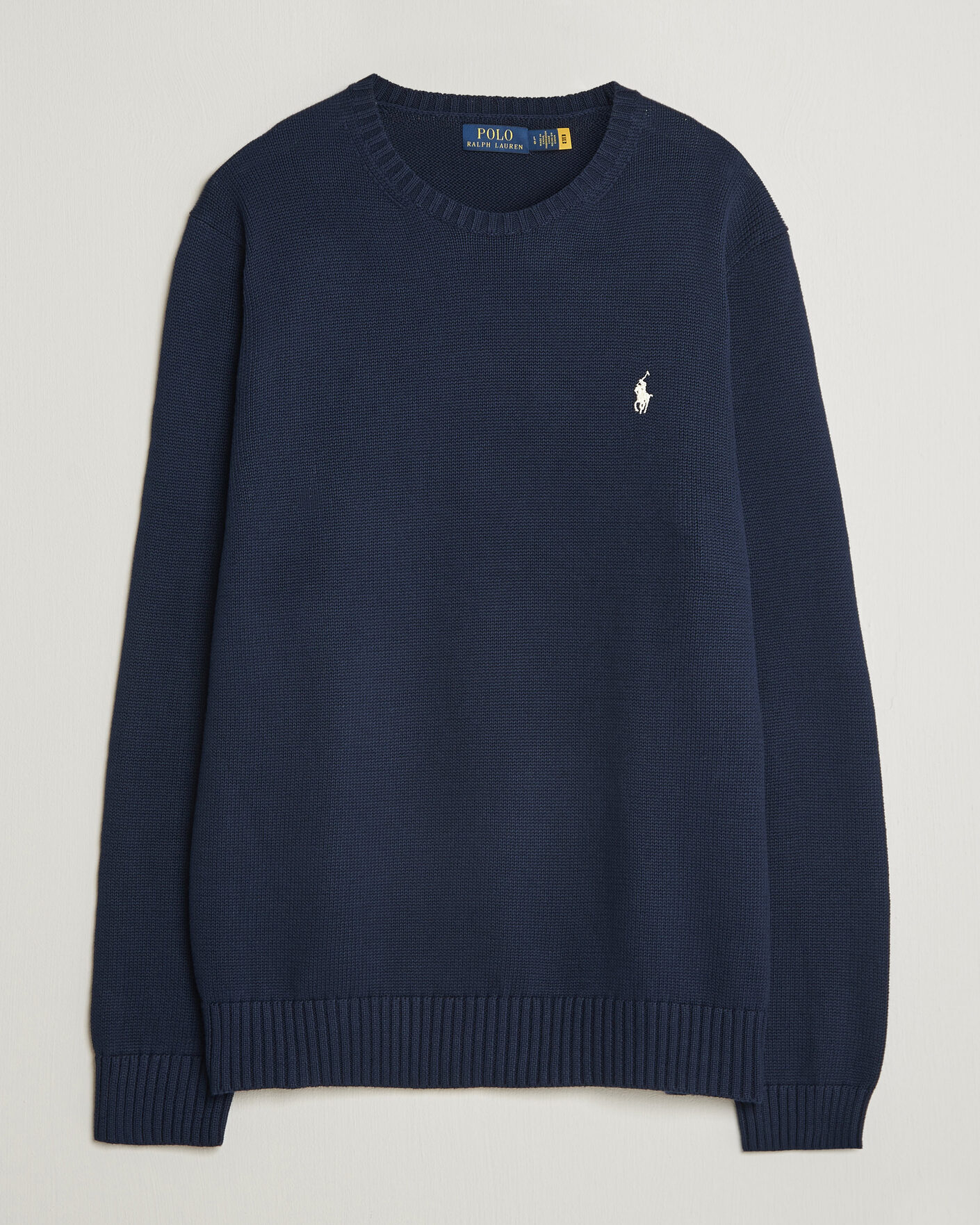 Mies | Puserot | Polo Ralph Lauren | Cotton Crew Neck Pullover Hunter Navy