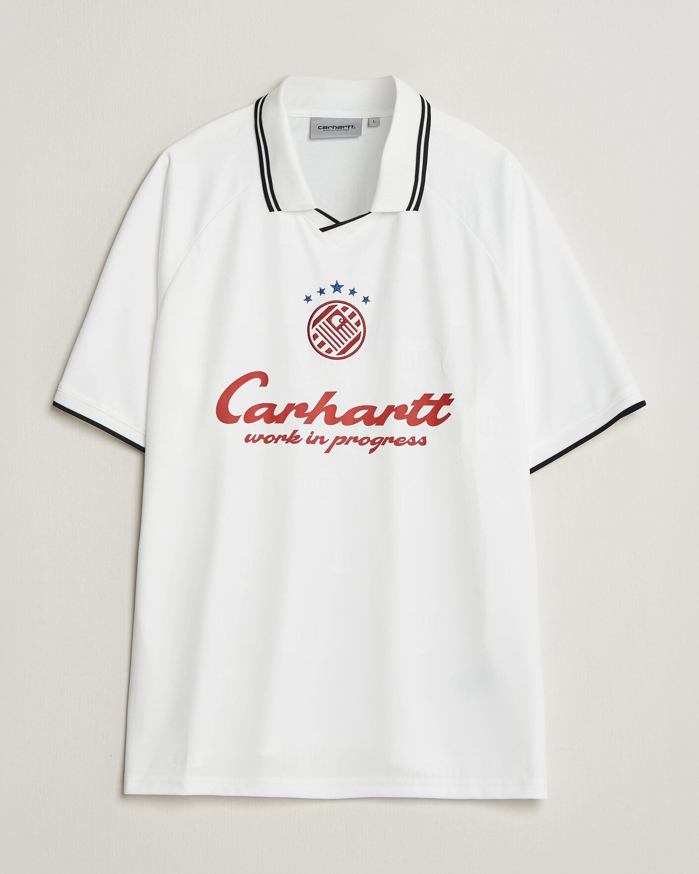 Mies | T-paidat | Carhartt WIP | Terrace Football T-Shirt White
