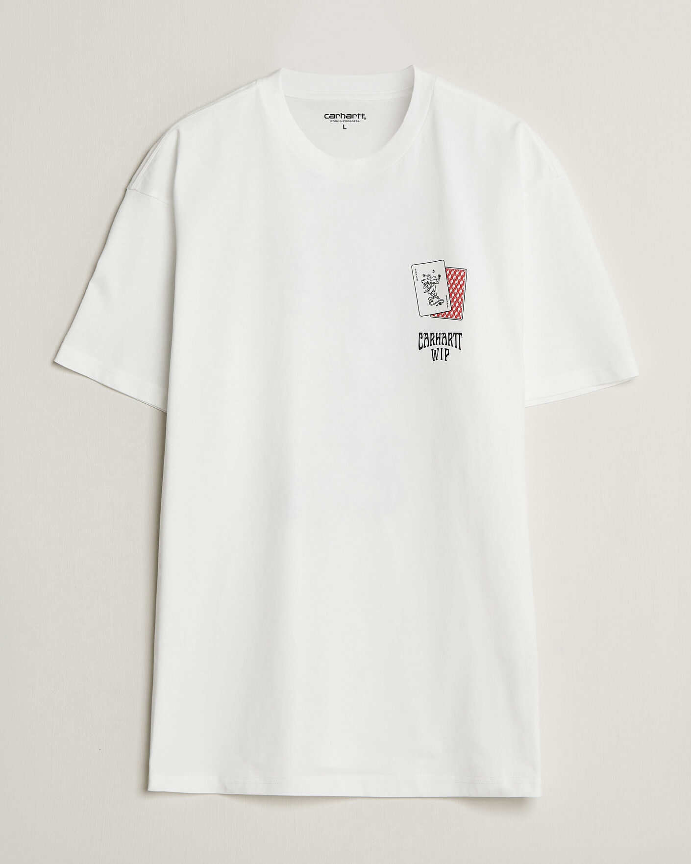 Mies | T-paidat | Carhartt WIP | Playing Cards T-Shirt White